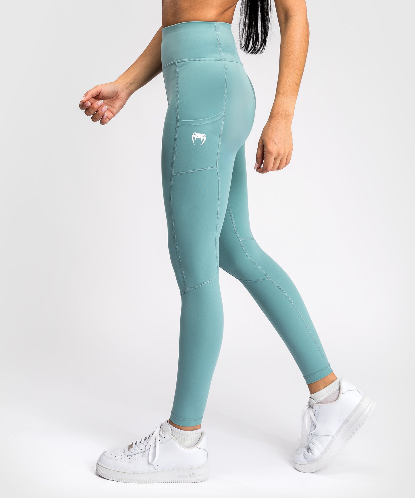 Venum Essential Damen Performance Leggings - Aqua Grün