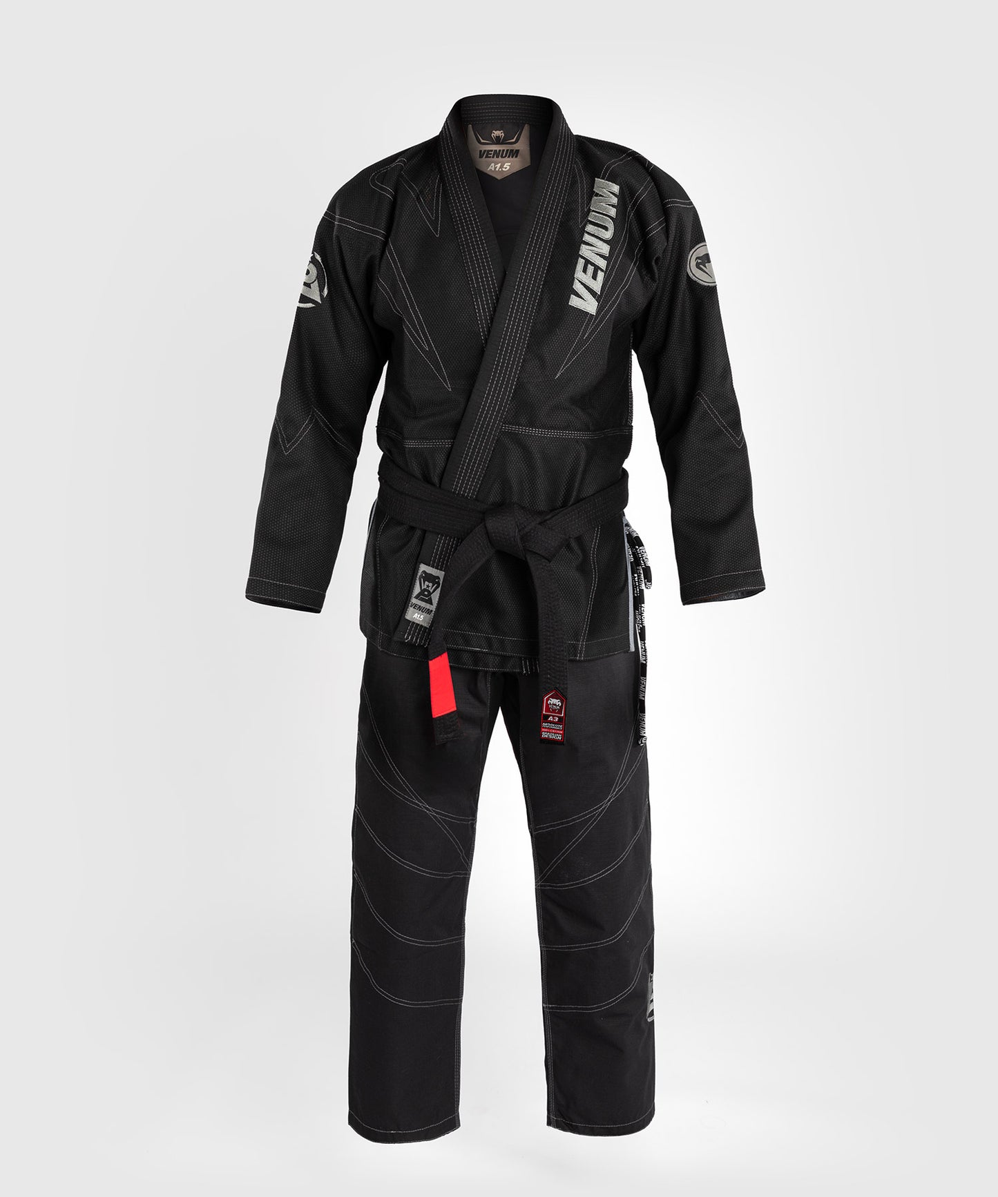 Venum x Polaris BJJ Gi - Black/Storm Grey