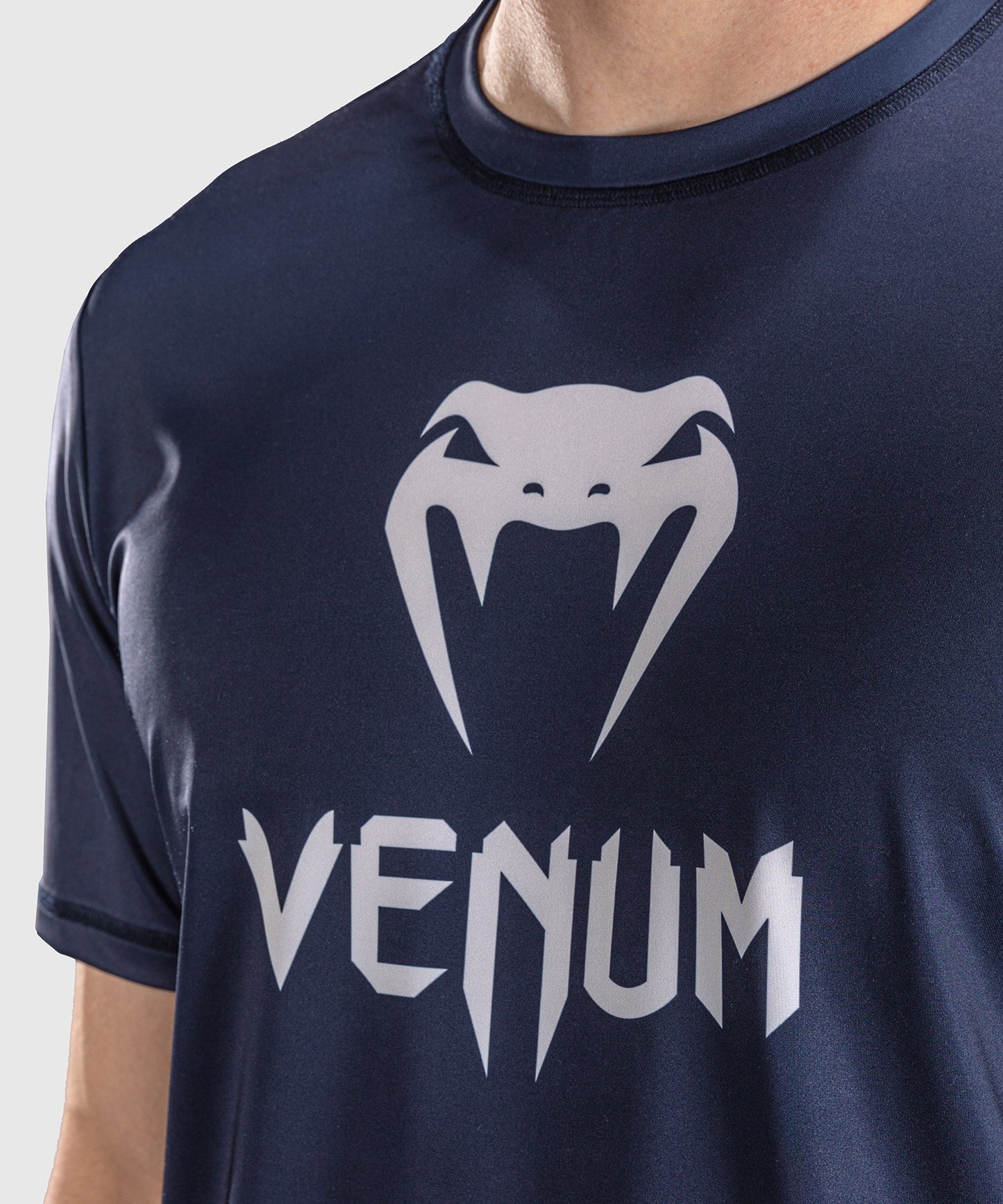 Venum Classic Dry Tech T-Shirt - Marineblau/Weiß