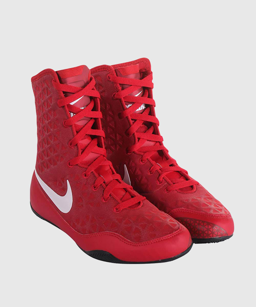 Chaussures de Boxe Nike Ko - Rouge/Blanc