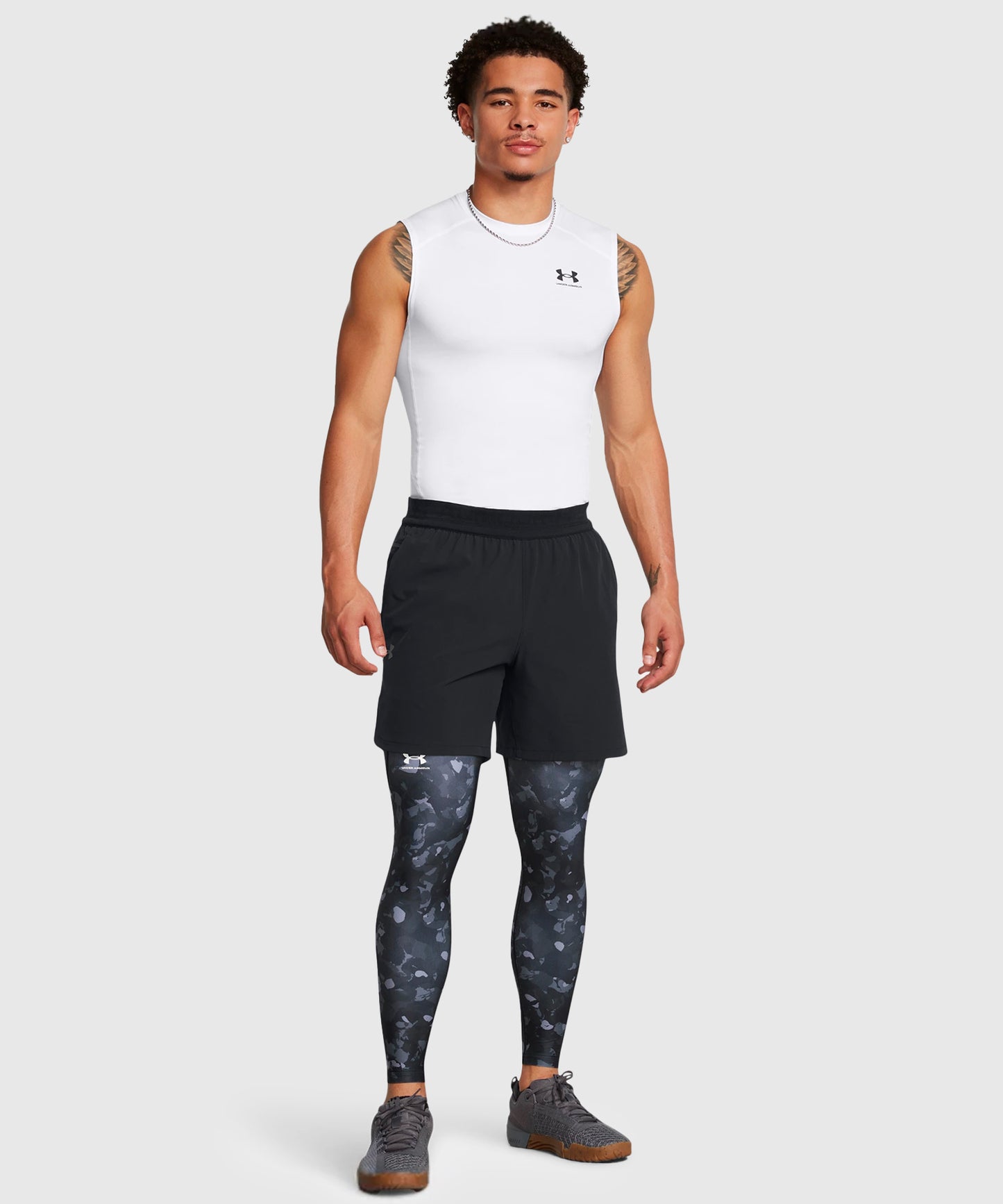 Pantalon De Compression Under Armour Heatgear - Noir/Camo