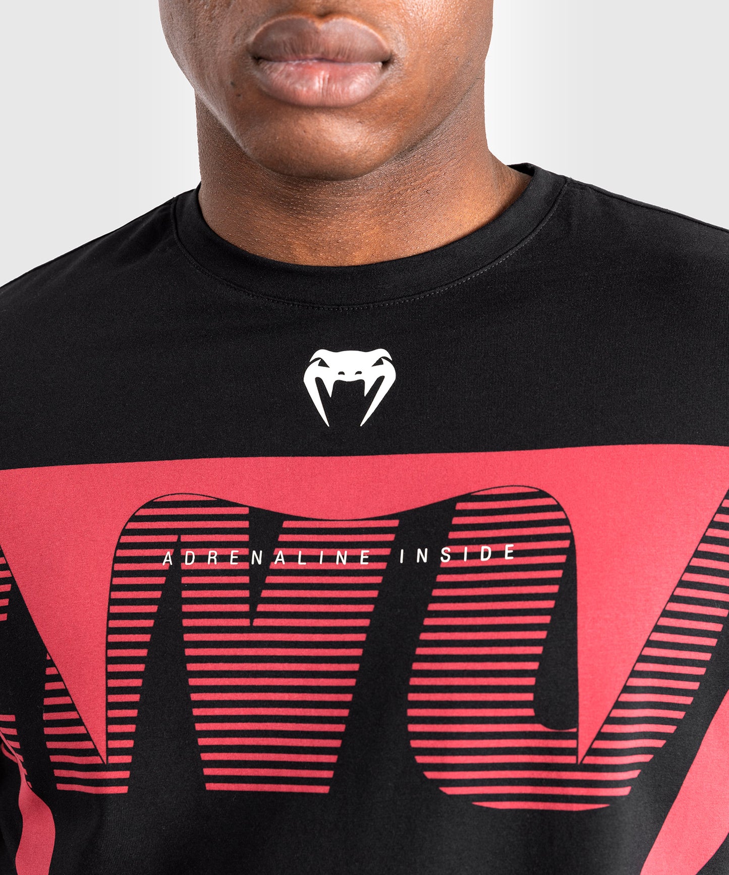 T-Shirt à Manches Courtes pour Hommes Venum Adrenaline - Rouge