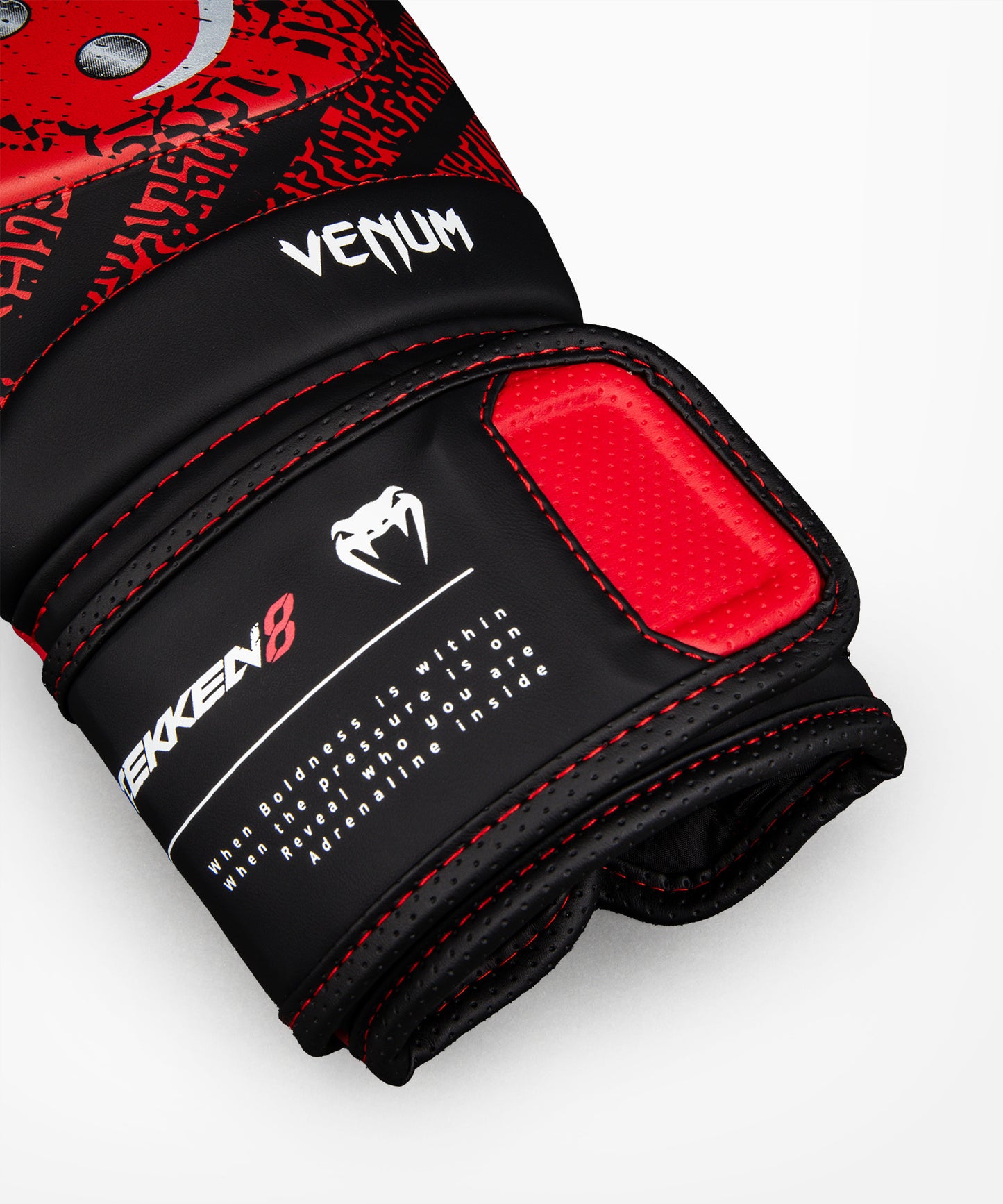 Gants de Boxe Kazuya Venum x TEKKEN 8 - Rouge/Noir