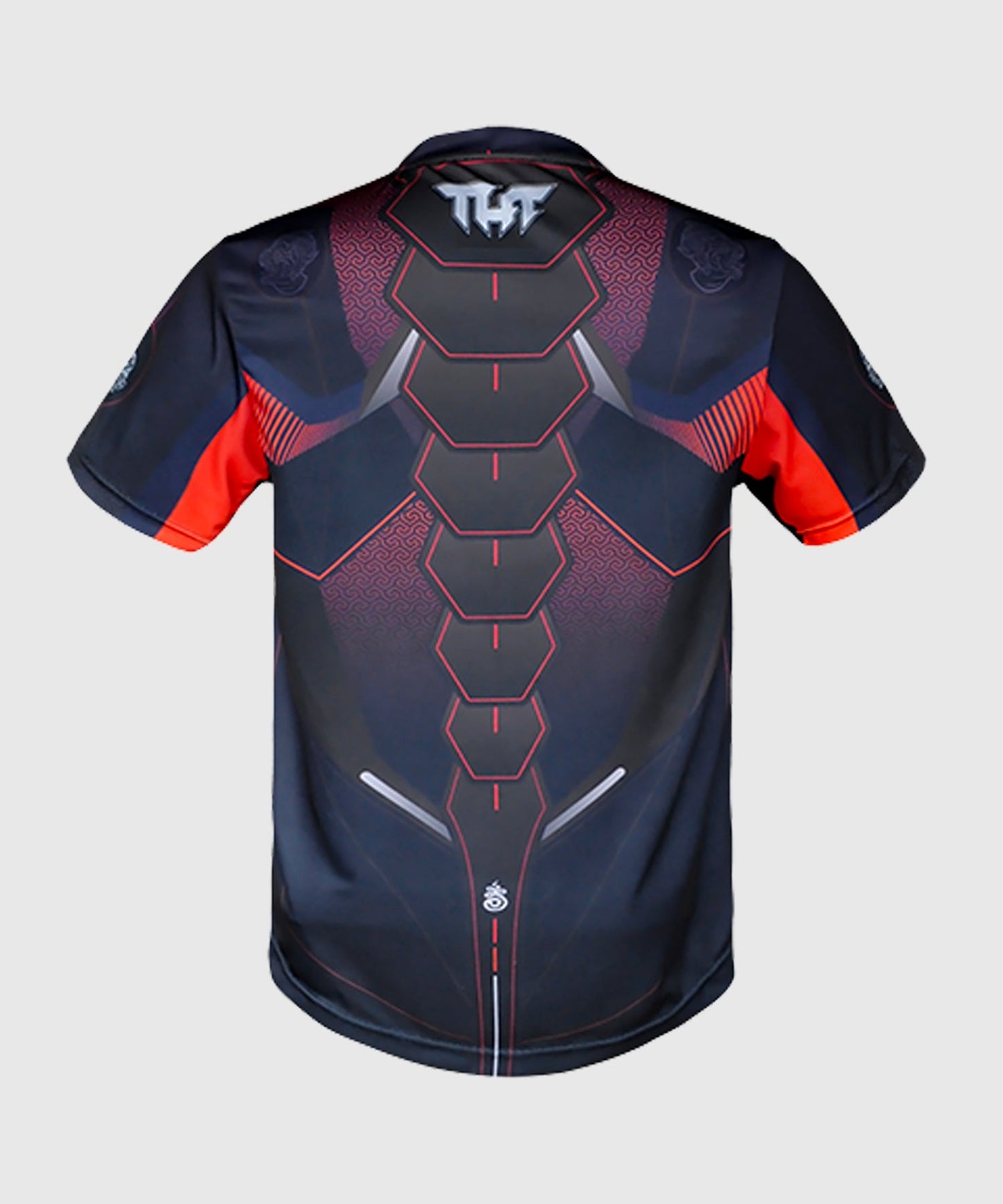 Tuff Twin Hanuman Heads Dry Fit Camiseta - Azul Marino