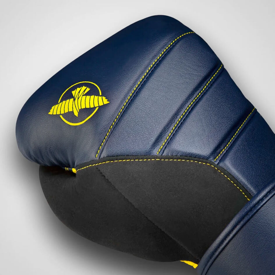 Hayabusa T3 Boxing Gloves – Navy Blue/Yellow