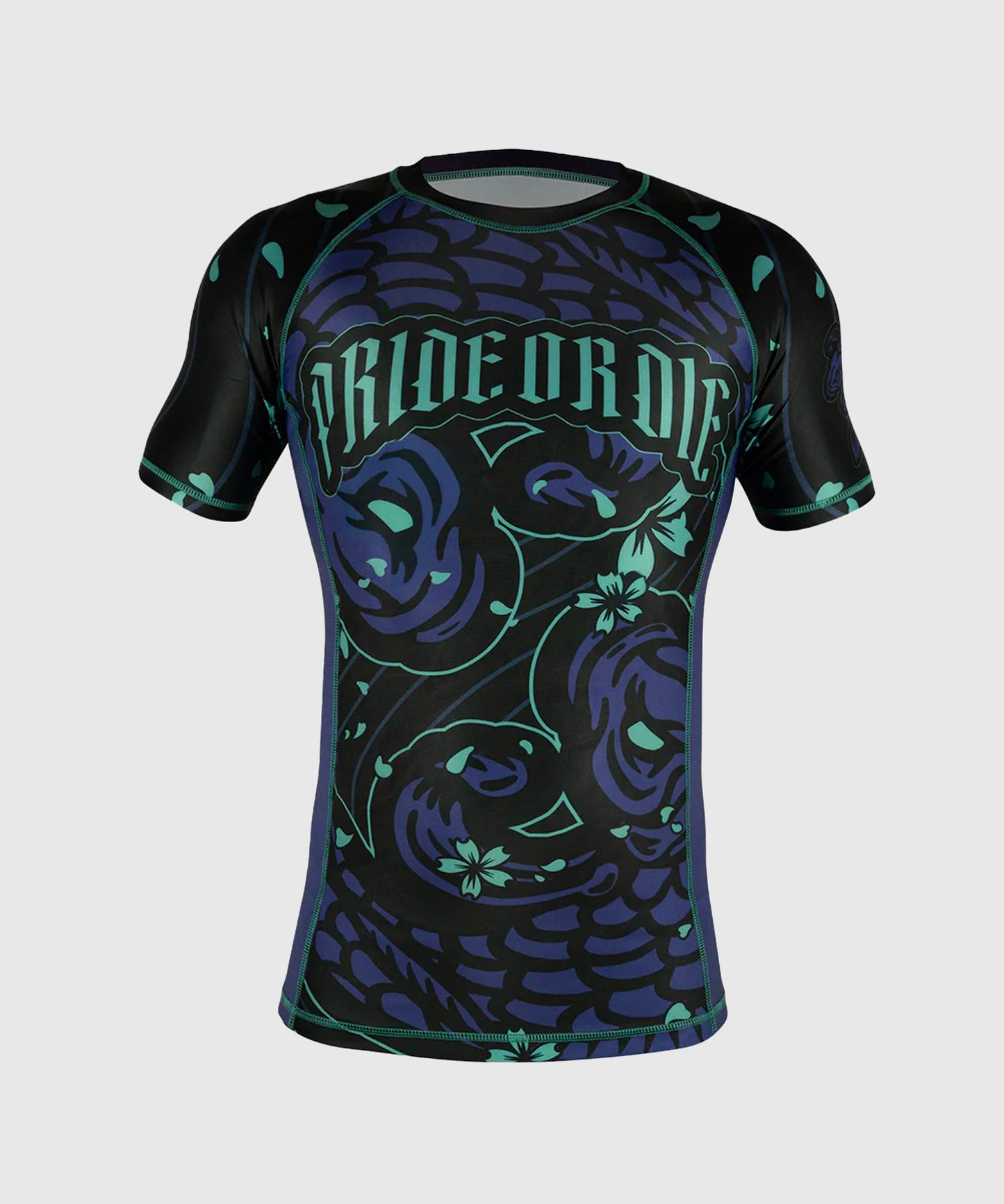 Rashguard À Manches Courtes Pride Or Die Survival Of The Fittest - Noir