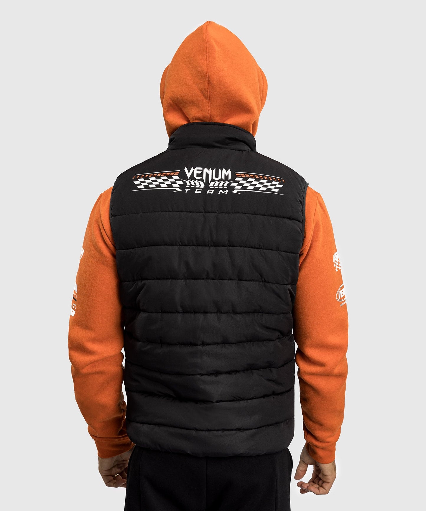 Venum Motorsport Daunenjacke - Tiefschwarz