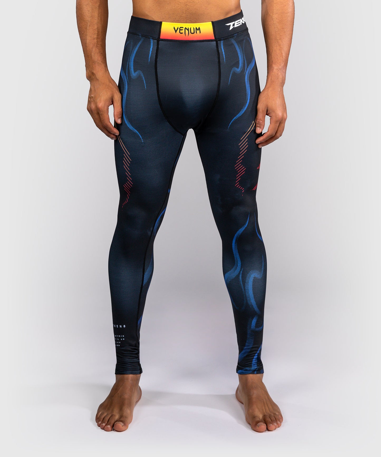 Pantalon de Compression Yoshimitsu Venum x TEKKEN 8 - Noir/Orange