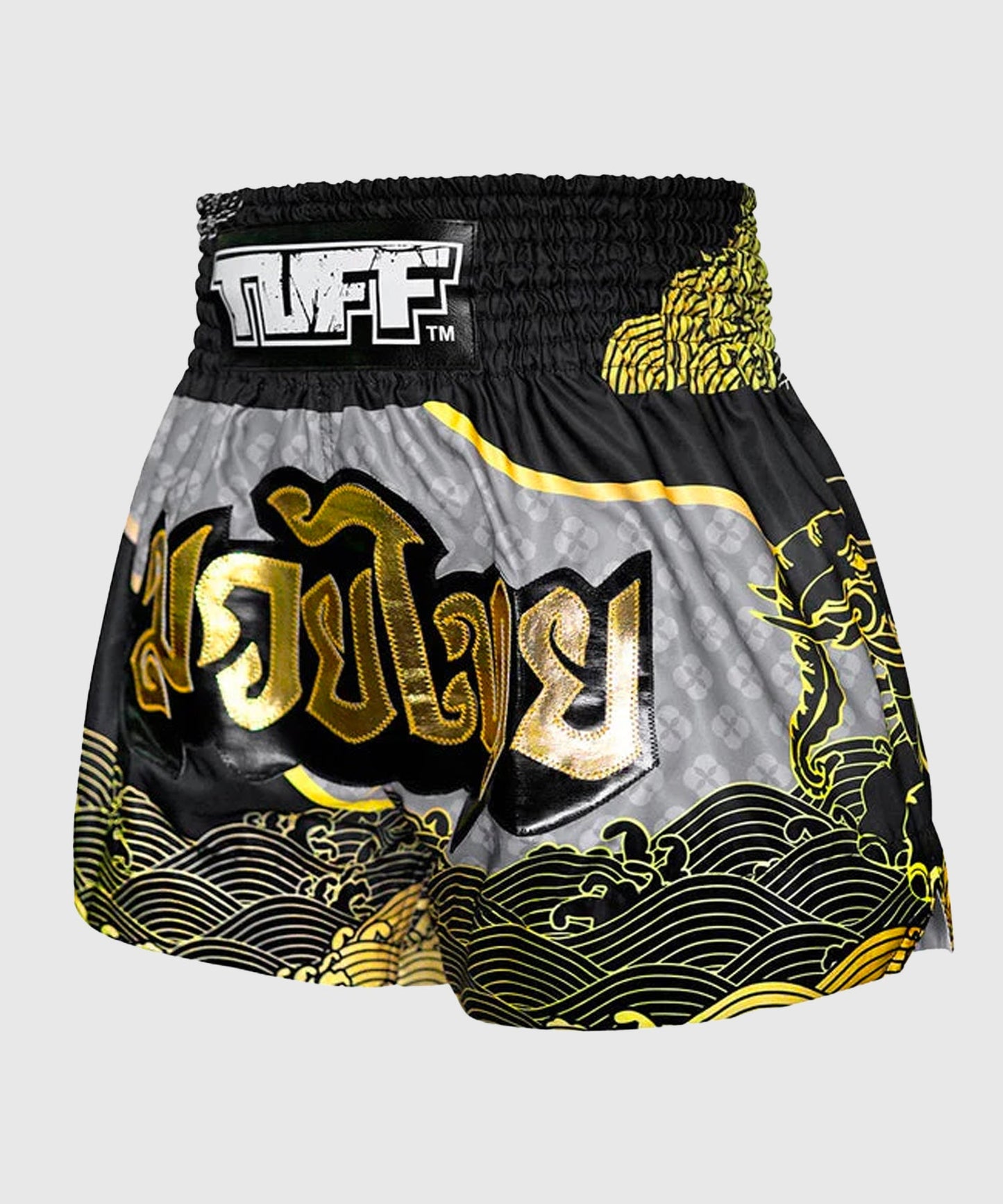 Tuff Waree Kunchorn Muay Thai Shorts - Schwarz