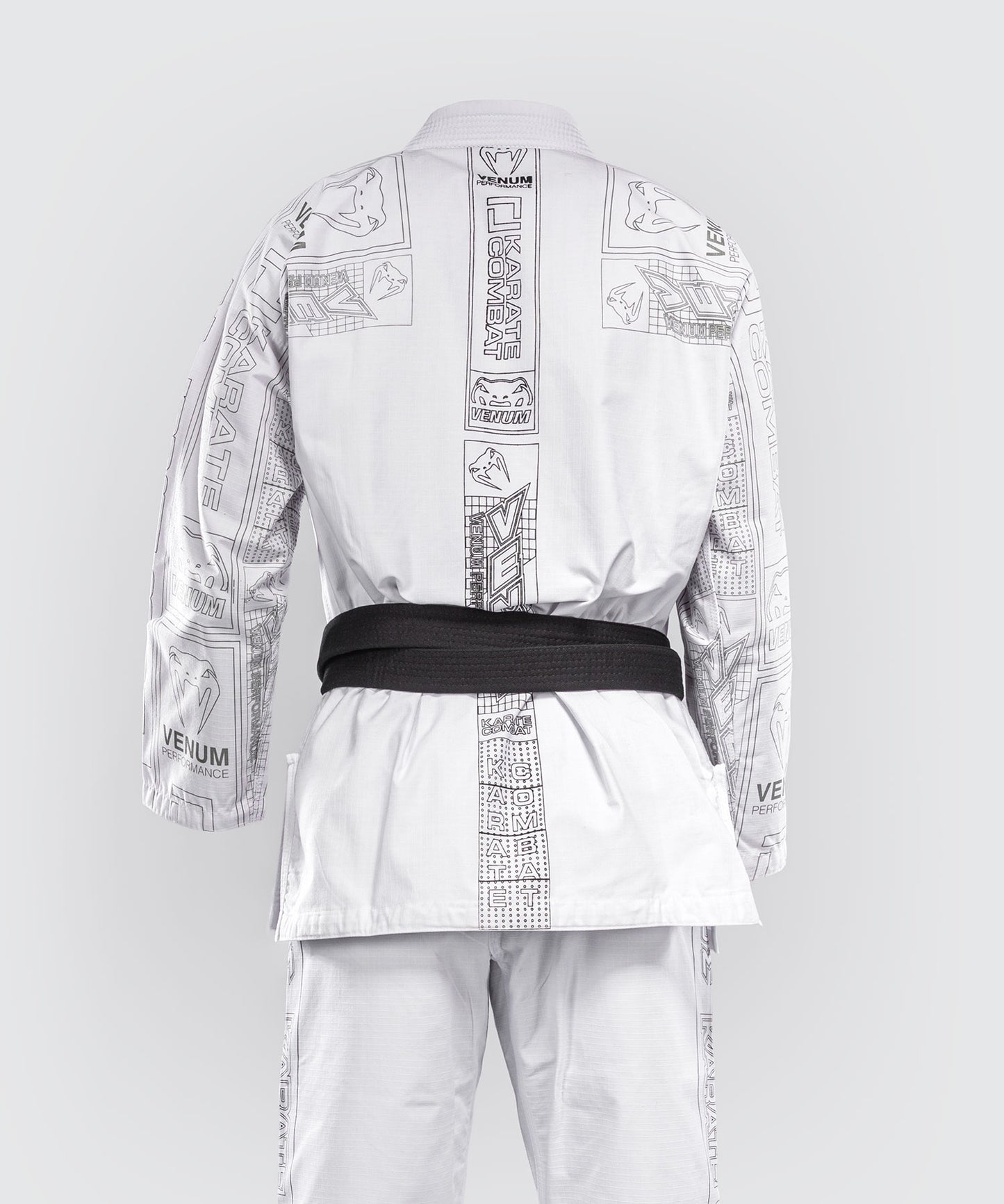Karate Combat by Venum BJJ Gi – Weiß/Grau