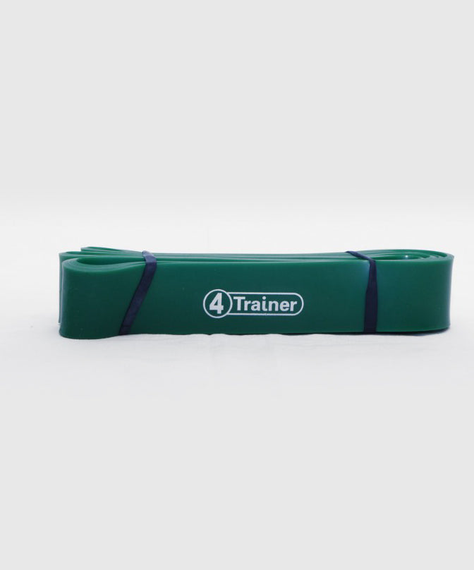 Bande élastique 4Trainer Powerband Fort - Résistance 15 à 23 kg - Vert