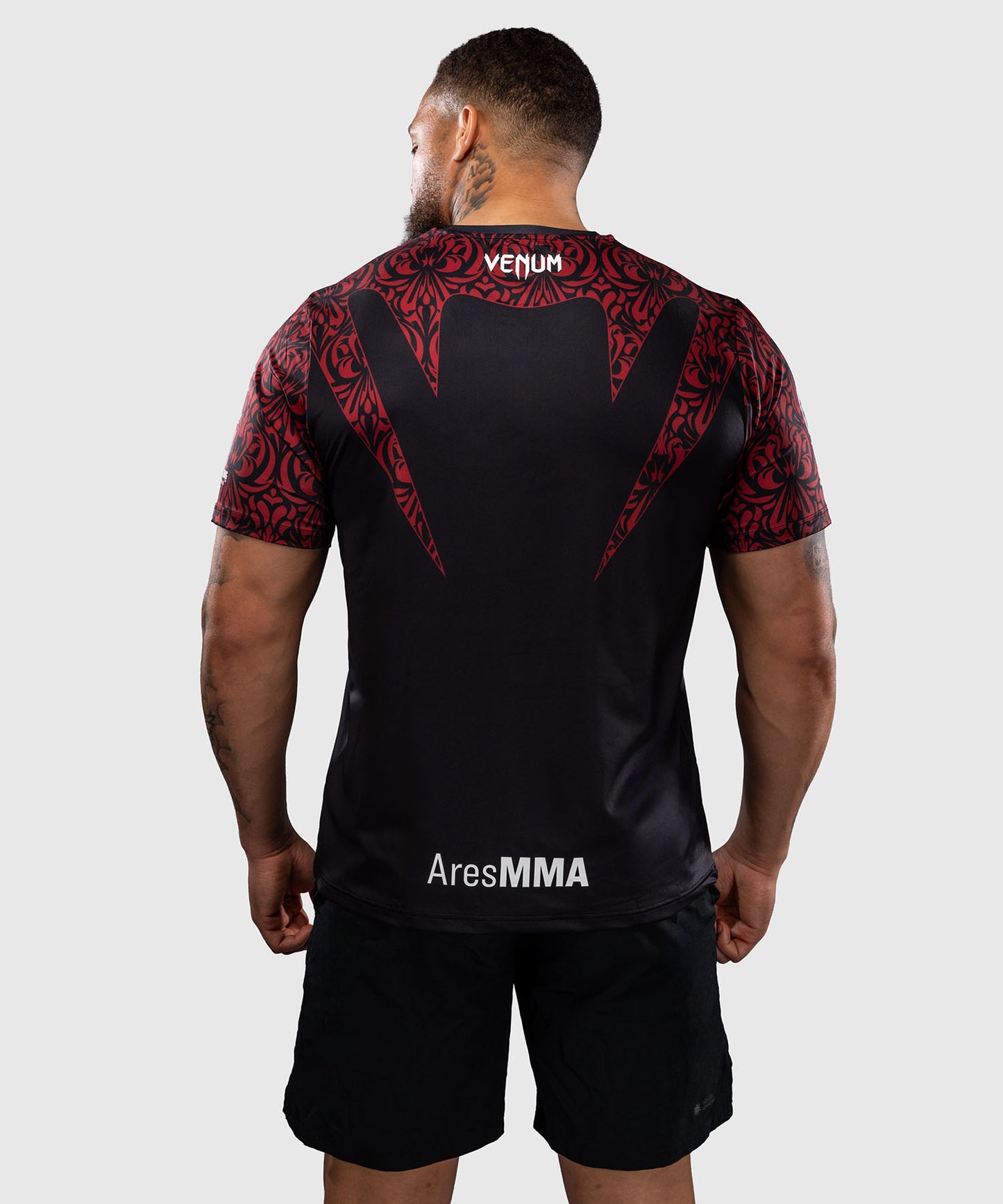 Venum Bulgarian Top Team (BTT) Dry-Tech-T-Shirt – Schwarz/Rot
