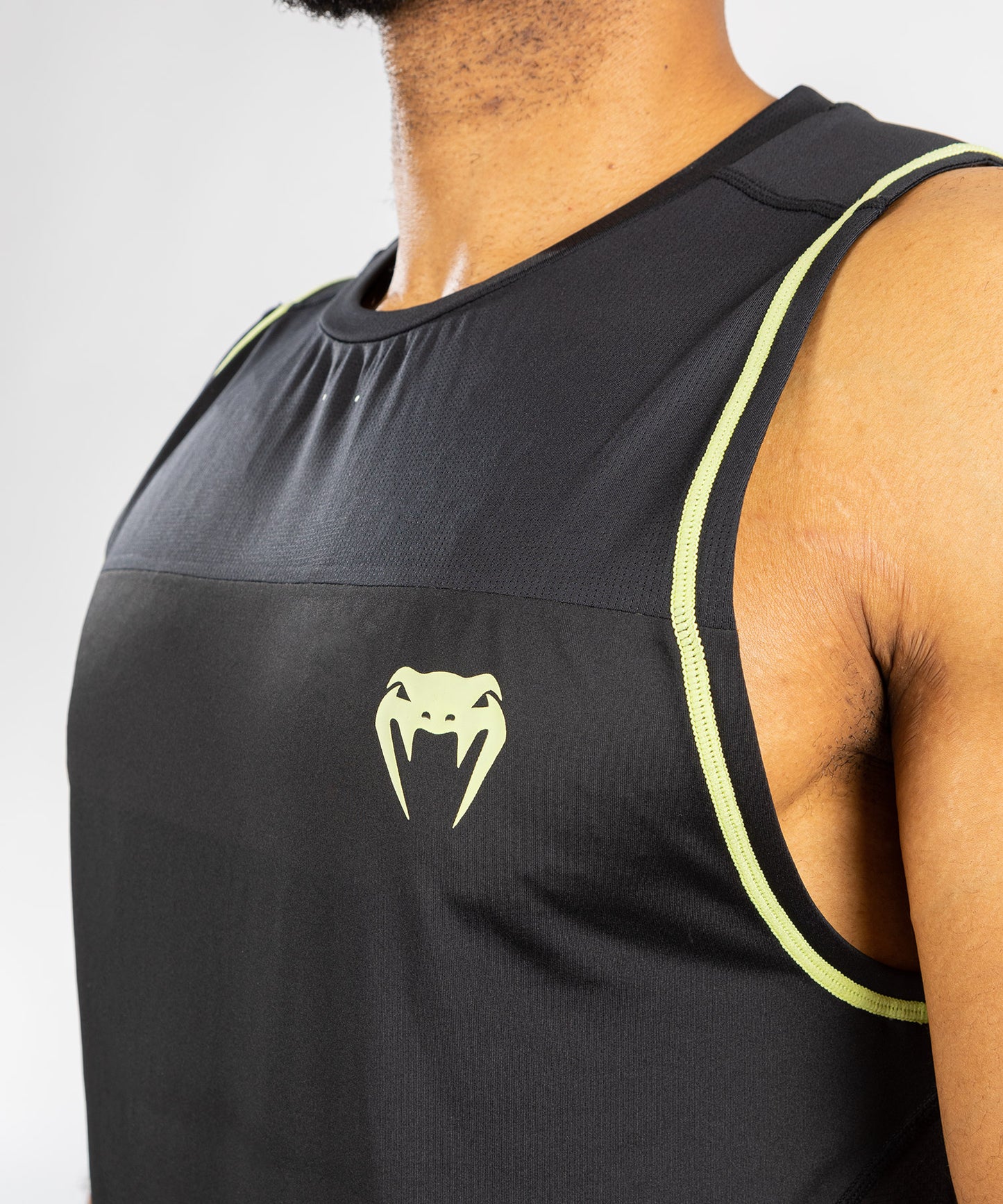 Venum Fusion 2.0 Men’ Dry-Tech Tank Top - Black/Yellow