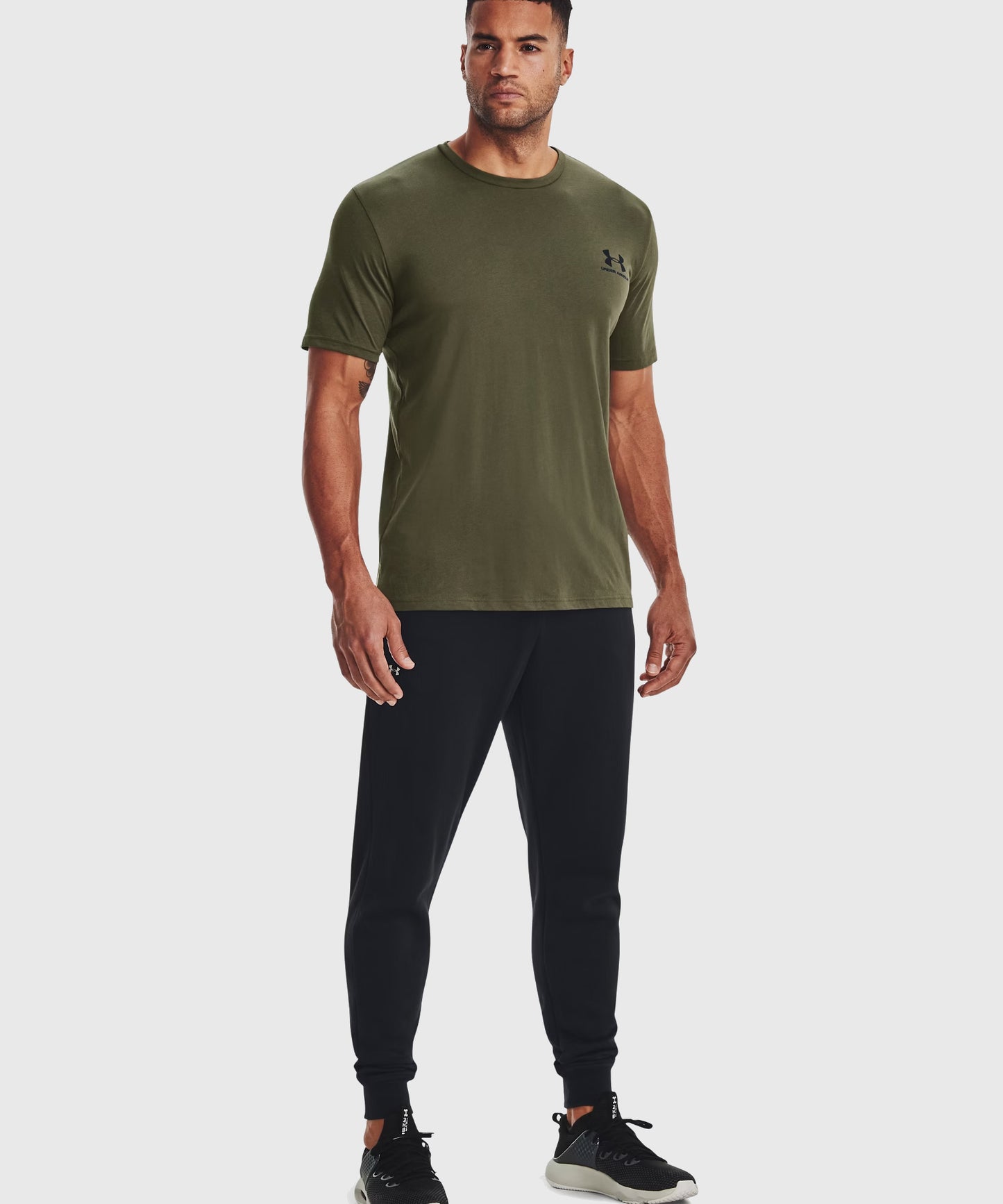 T-Shirt Under Armour Ua Sportstyle - Kaki