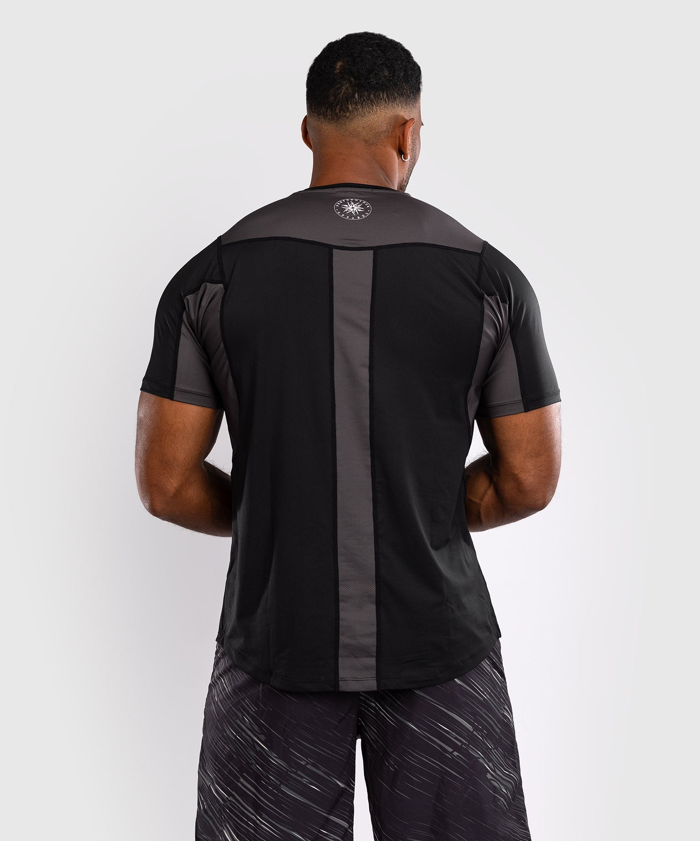 Venum Rapid Camiseta Dry-Tech - Negro/Gris Tormenta