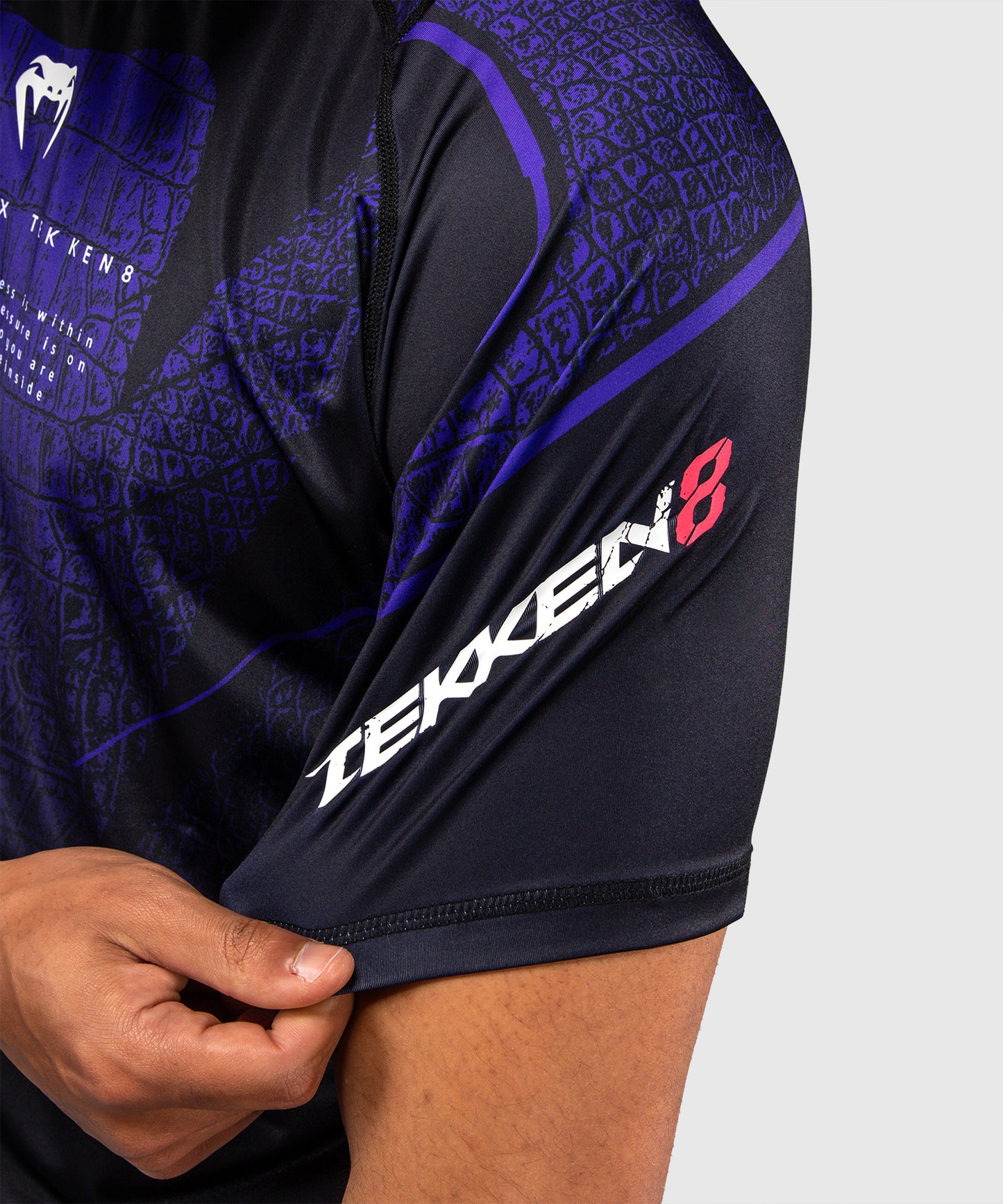 T-shirt Dry Tech Kazuya Venum x TEKKEN 8 - Noir/Violet