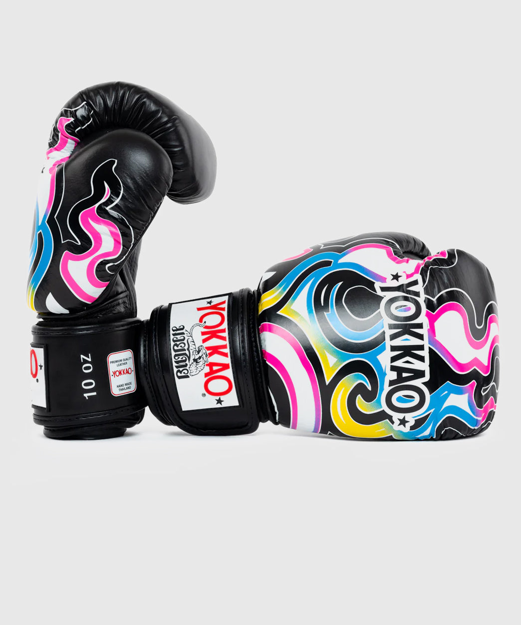 Gants de Boxe Yokkao Flames - Noir