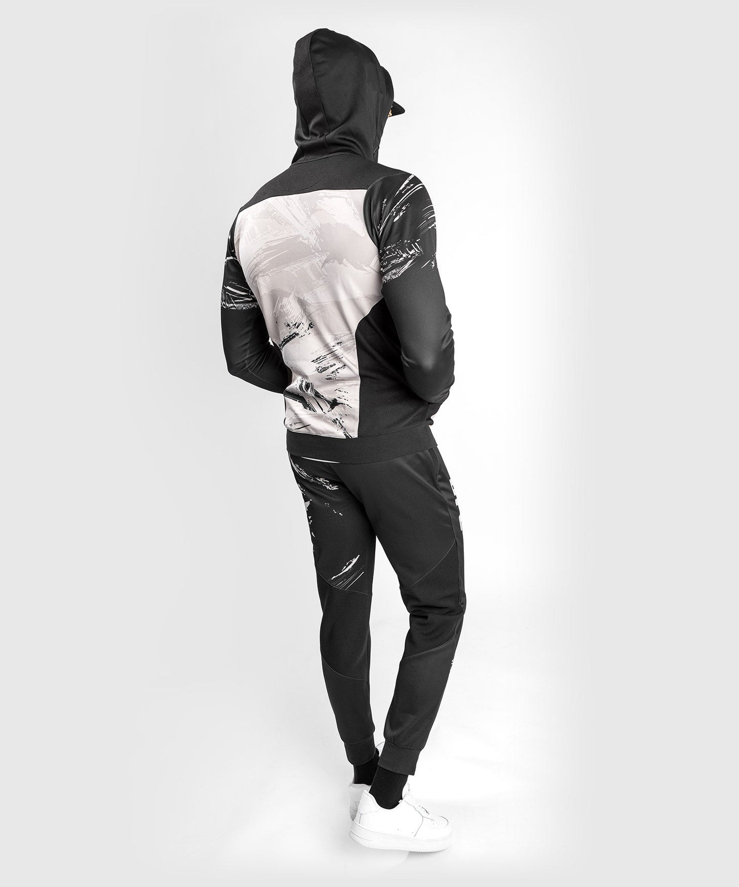 Men's UFC Venum Authentic Fight Week 2.0 Zip Hoodie - Sand/Black