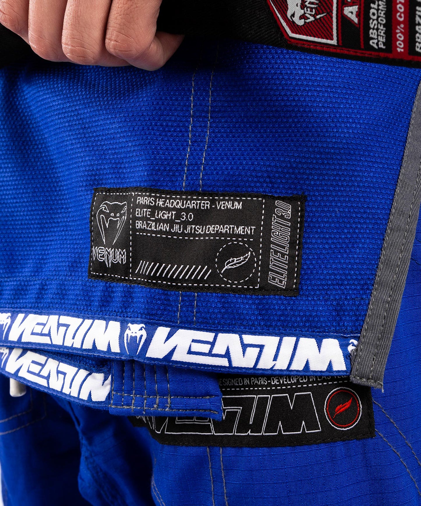 Kimono de BJJ Venum Elite Light 3.0 - Bleu