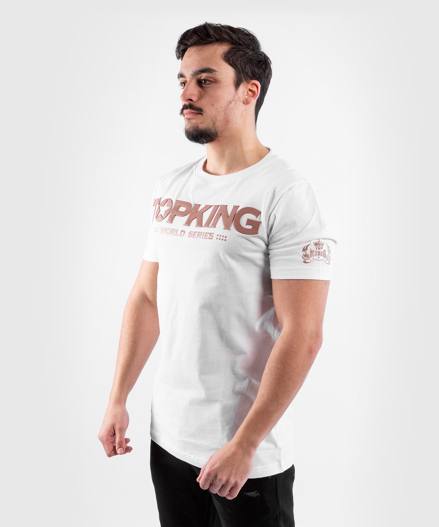 Top King T-Shirt – Weiß