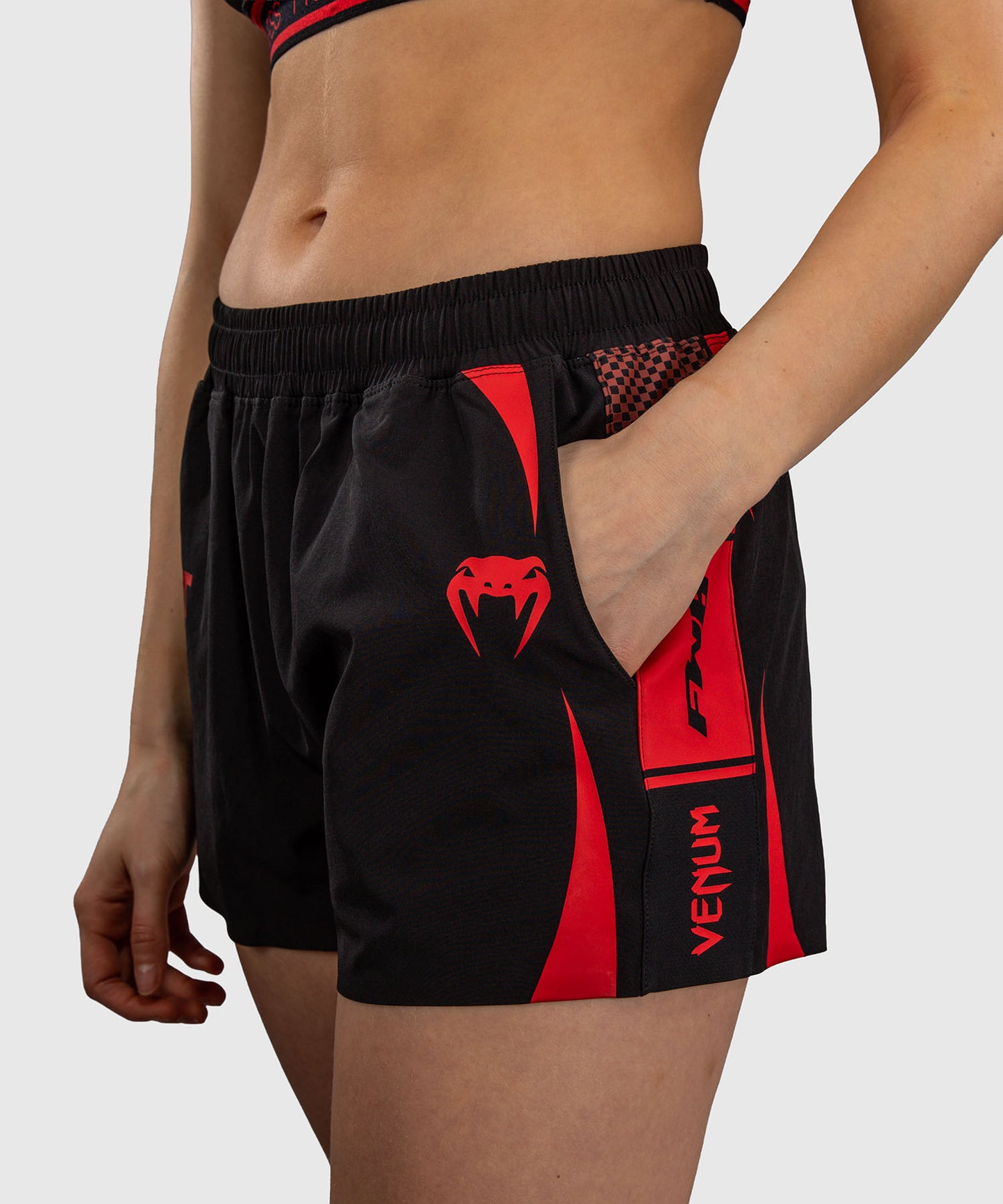 Short Technique pour Femme Venum UFC Unity by Venum Authentic Fight Week - Noir