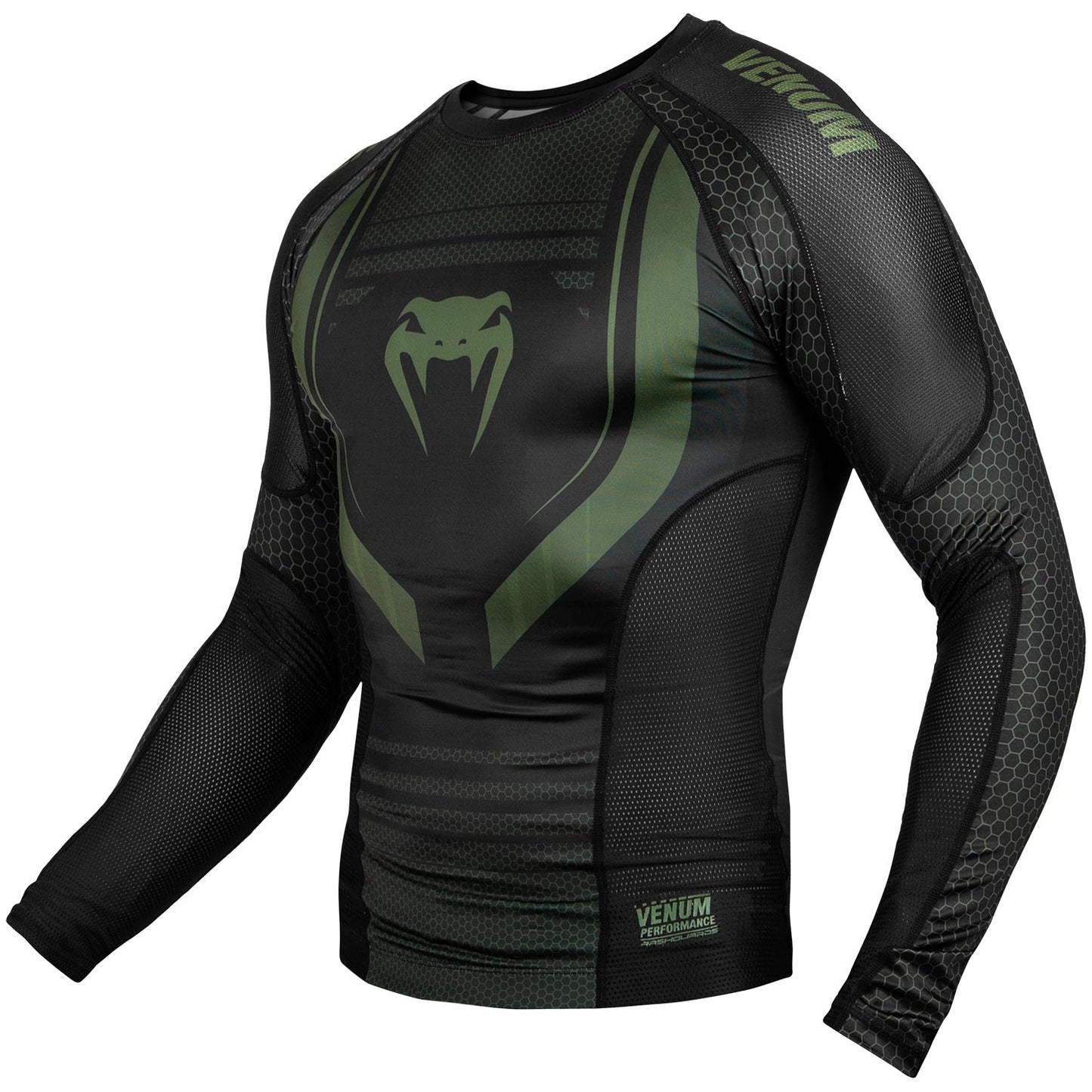 Rashguard Venum Technical 2.0 - Long Sleeve - Black/Khaki - Exclusive