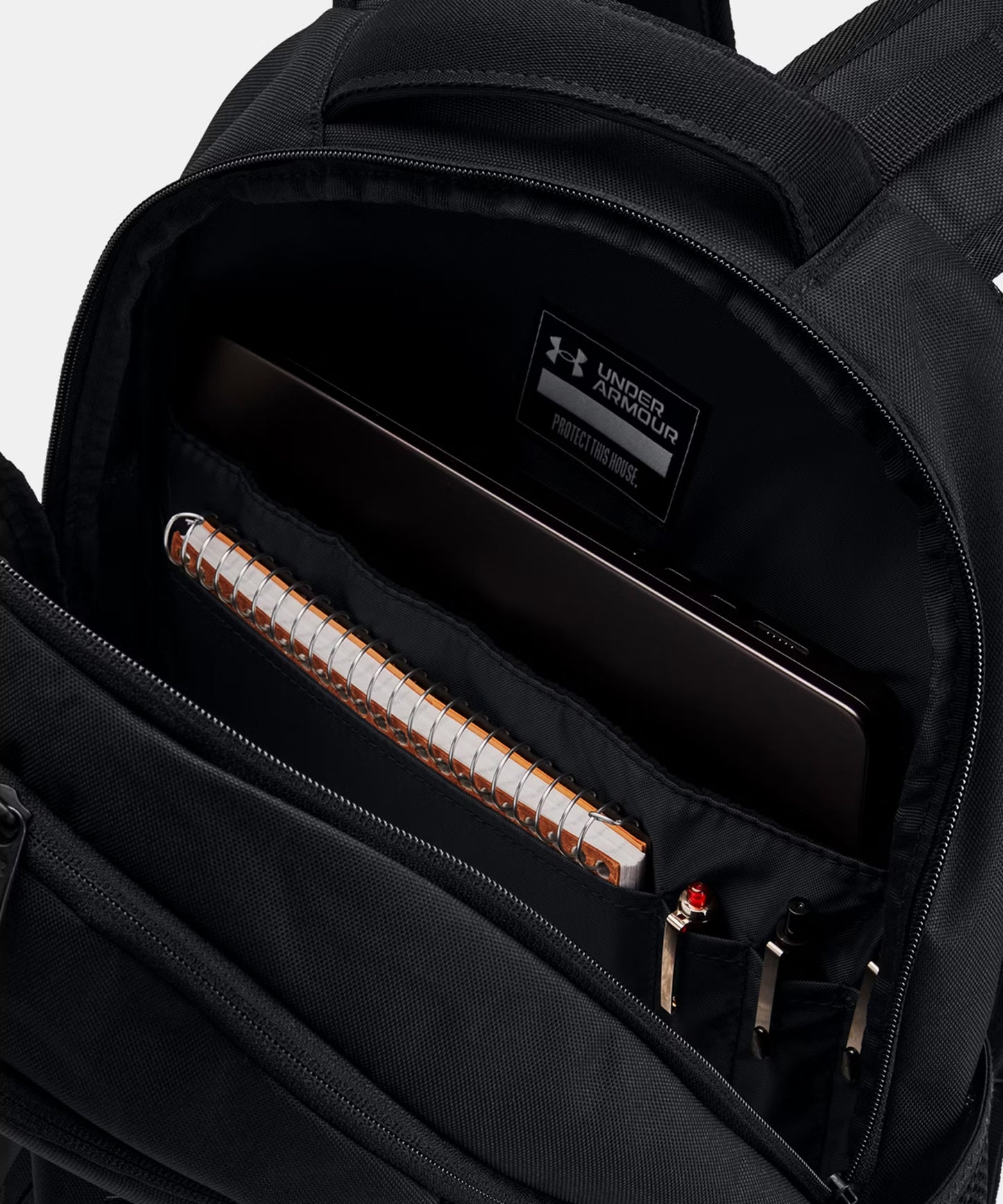 Sac À Dos Sport Under Armour Ua Hustle 6.0 - Noir/Noir