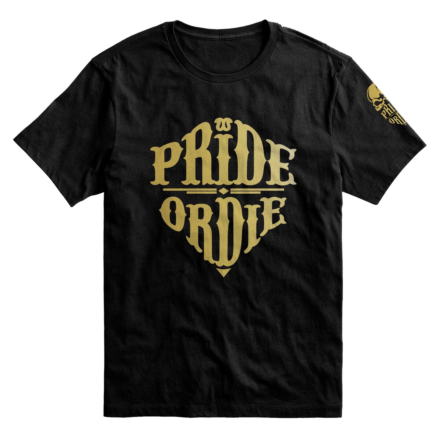 Pride Or Die Reckless Oro Maglietta da Allenamento - Nero