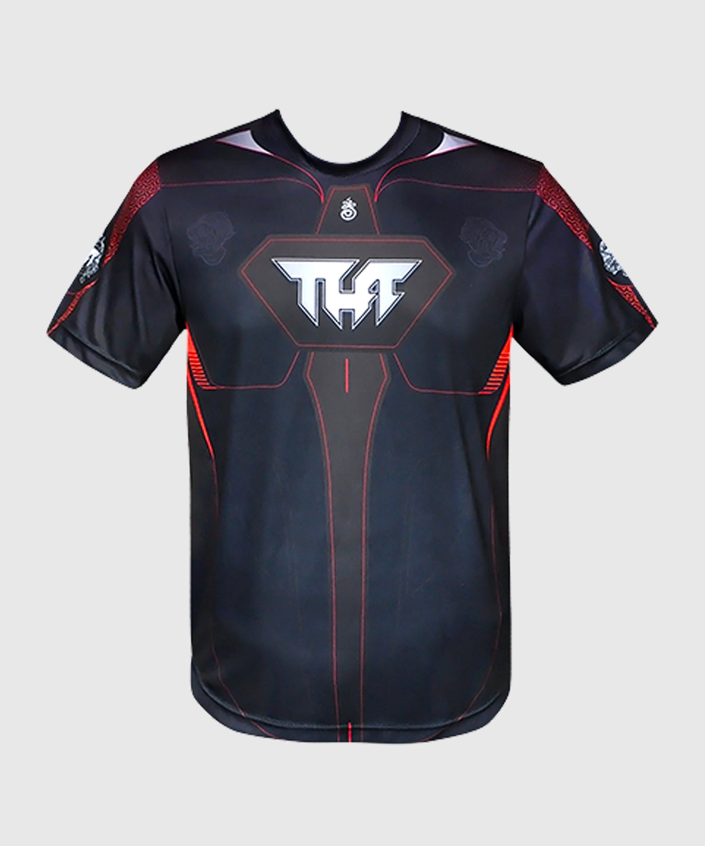 Tuff Twin Hanuman Heads Dry Fit Camiseta - Azul Marino