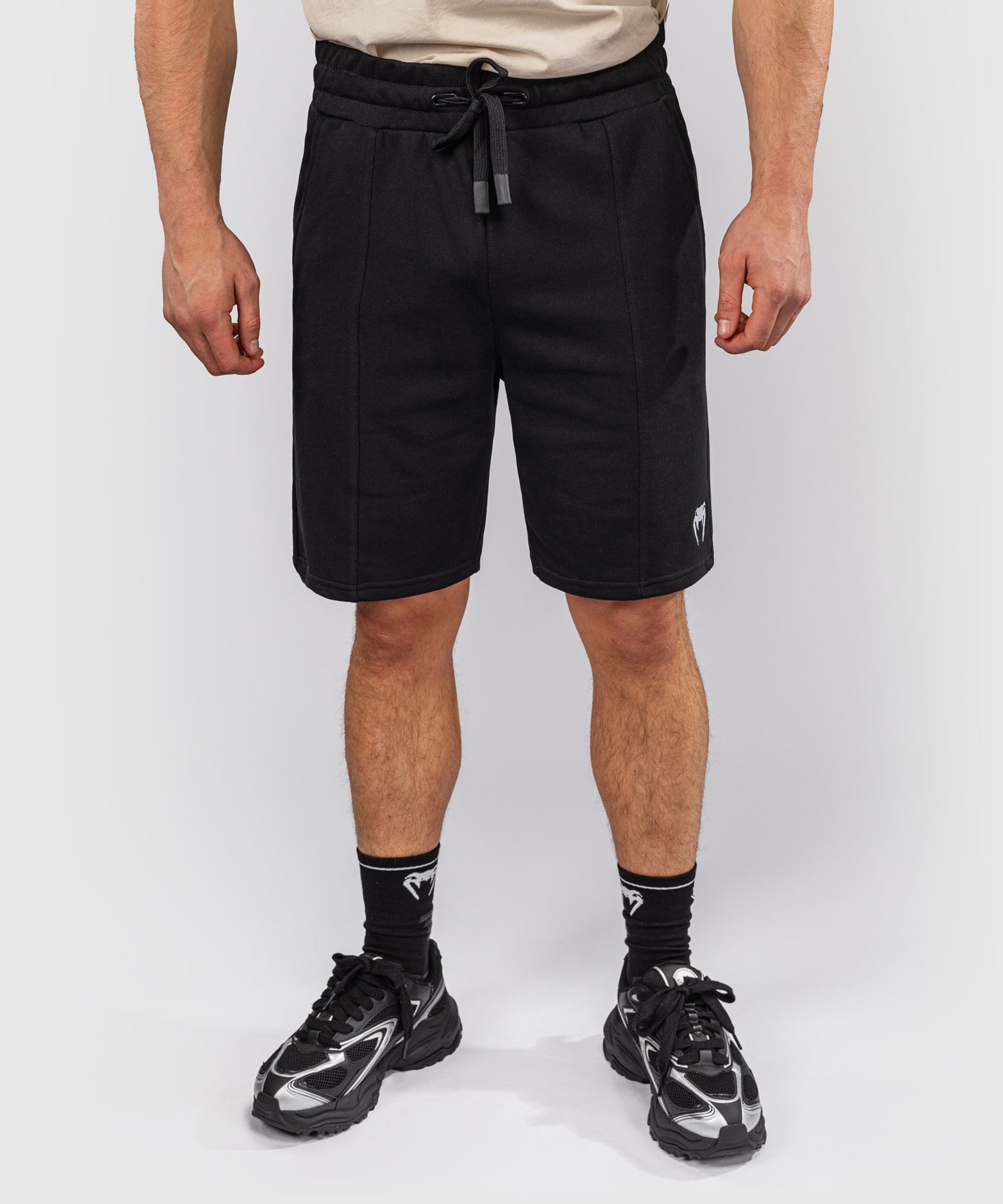 Venum Classic Fleece Cotton Shorts - Black
