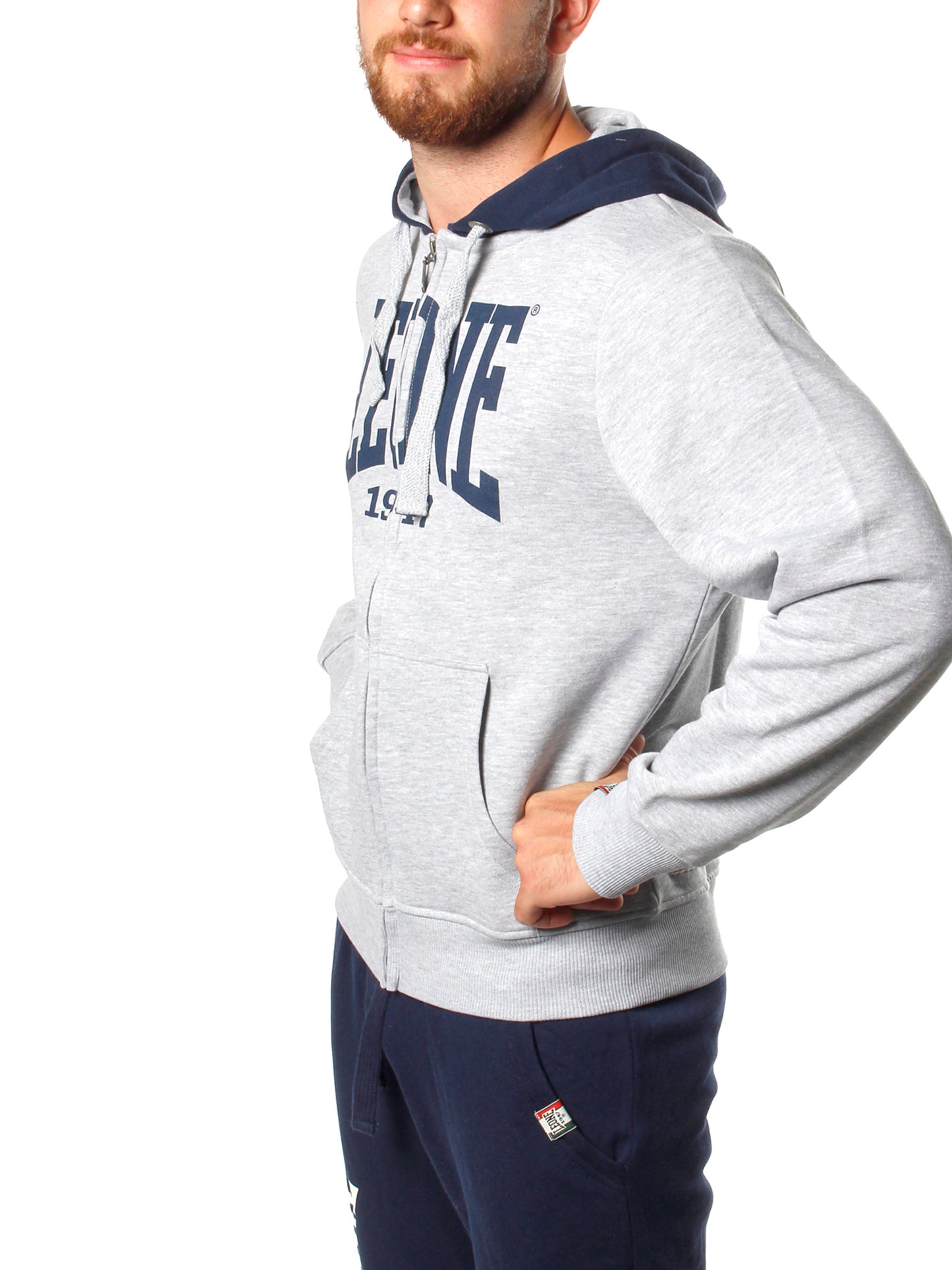 Sweatshirt à zip Leone