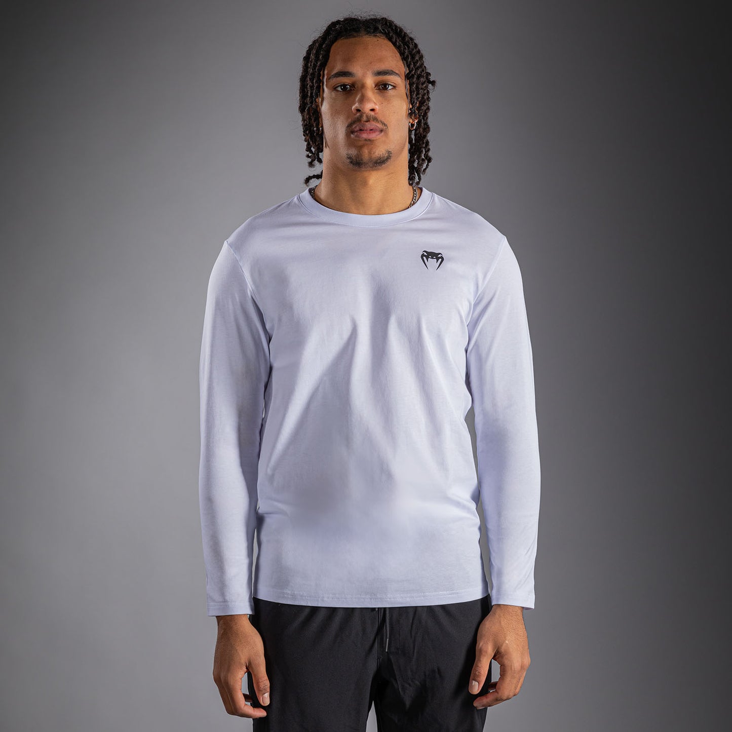 T-shirt à manches Longues Venum Lineup - Blanc/Noir