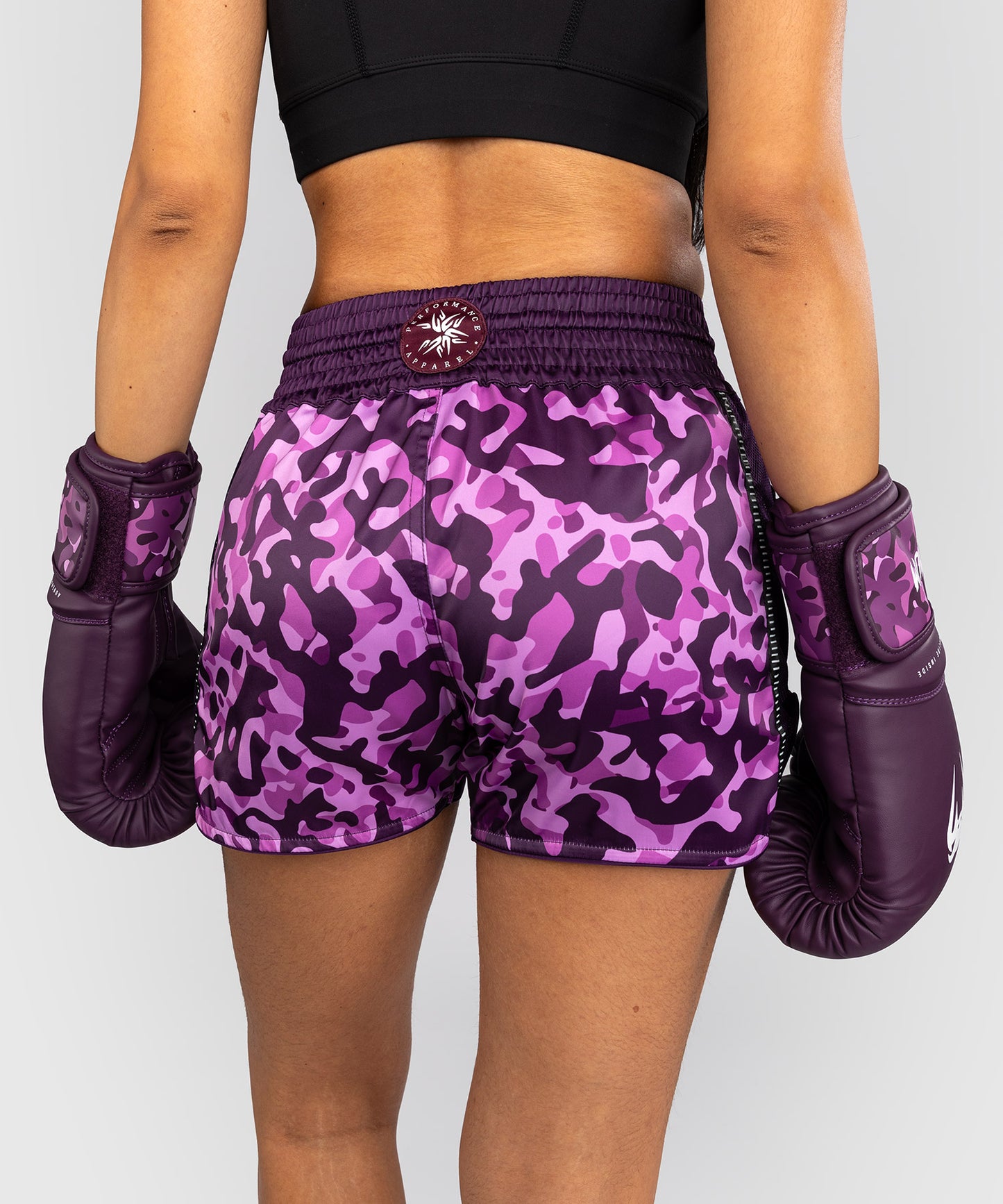 Venum Iris Muay Thai Shorts - Plum/pink