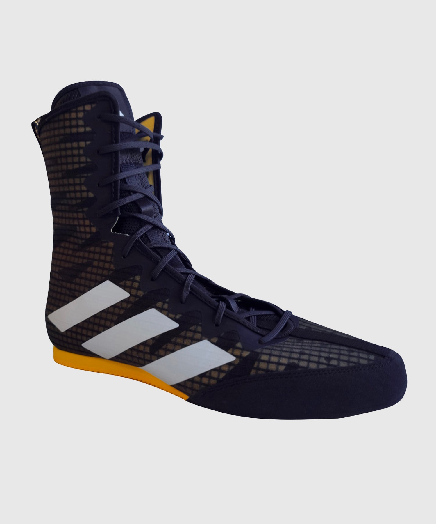 Chaussures De Boxe Adidas Box Hog Iv Noir/Blanc – Dragon Bleu