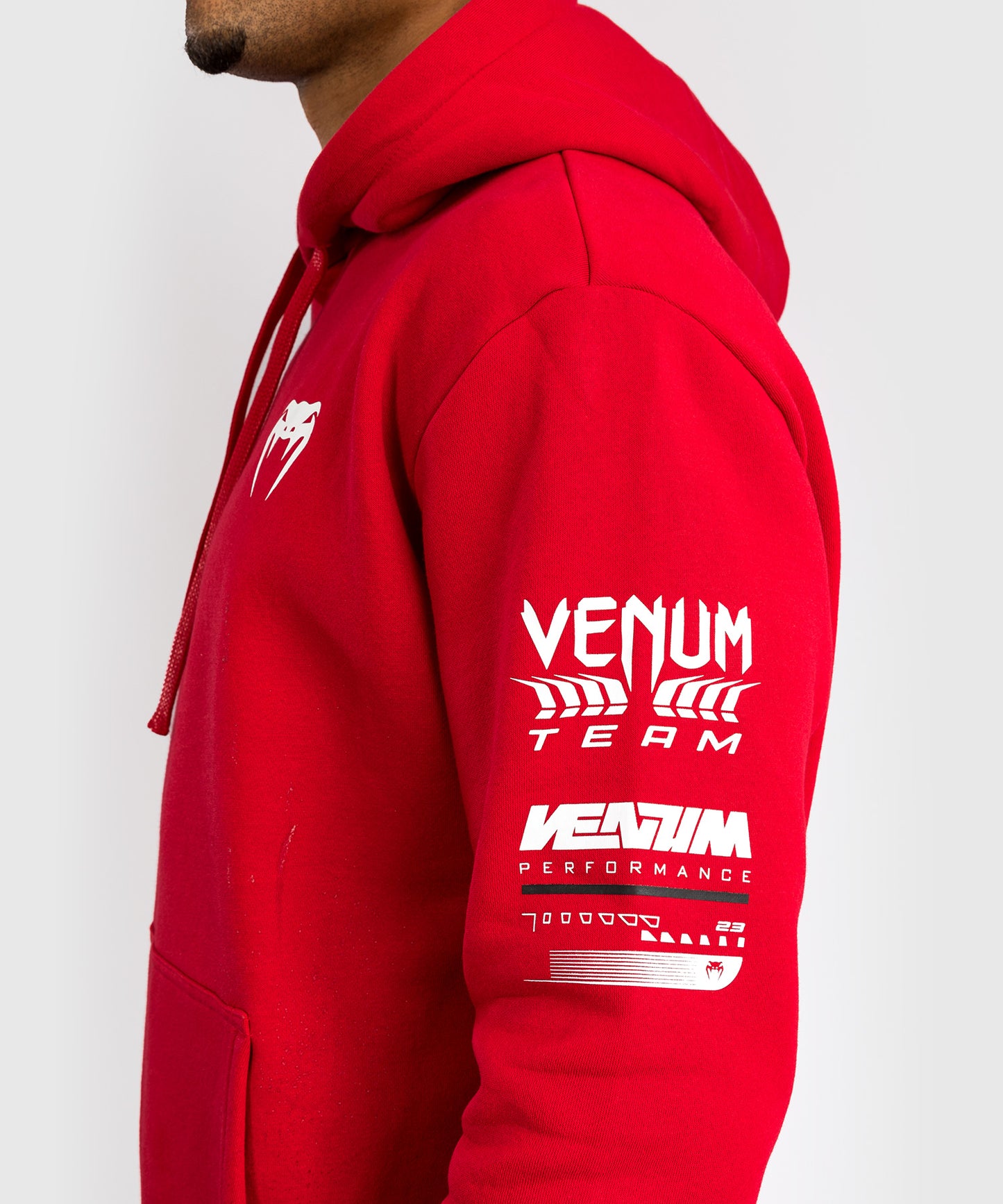 Venum Motorsport Sudadera con Capucha - Rojo Racer