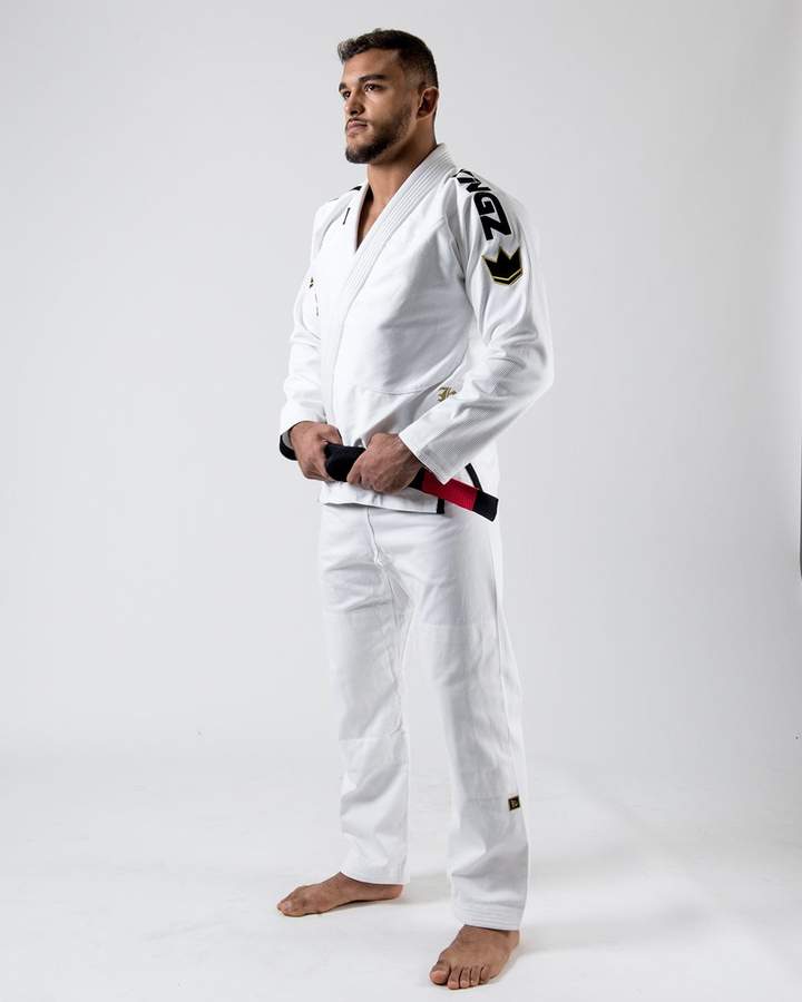 Kimonos de JJB Kingz Comp 450 V6 - Blanc