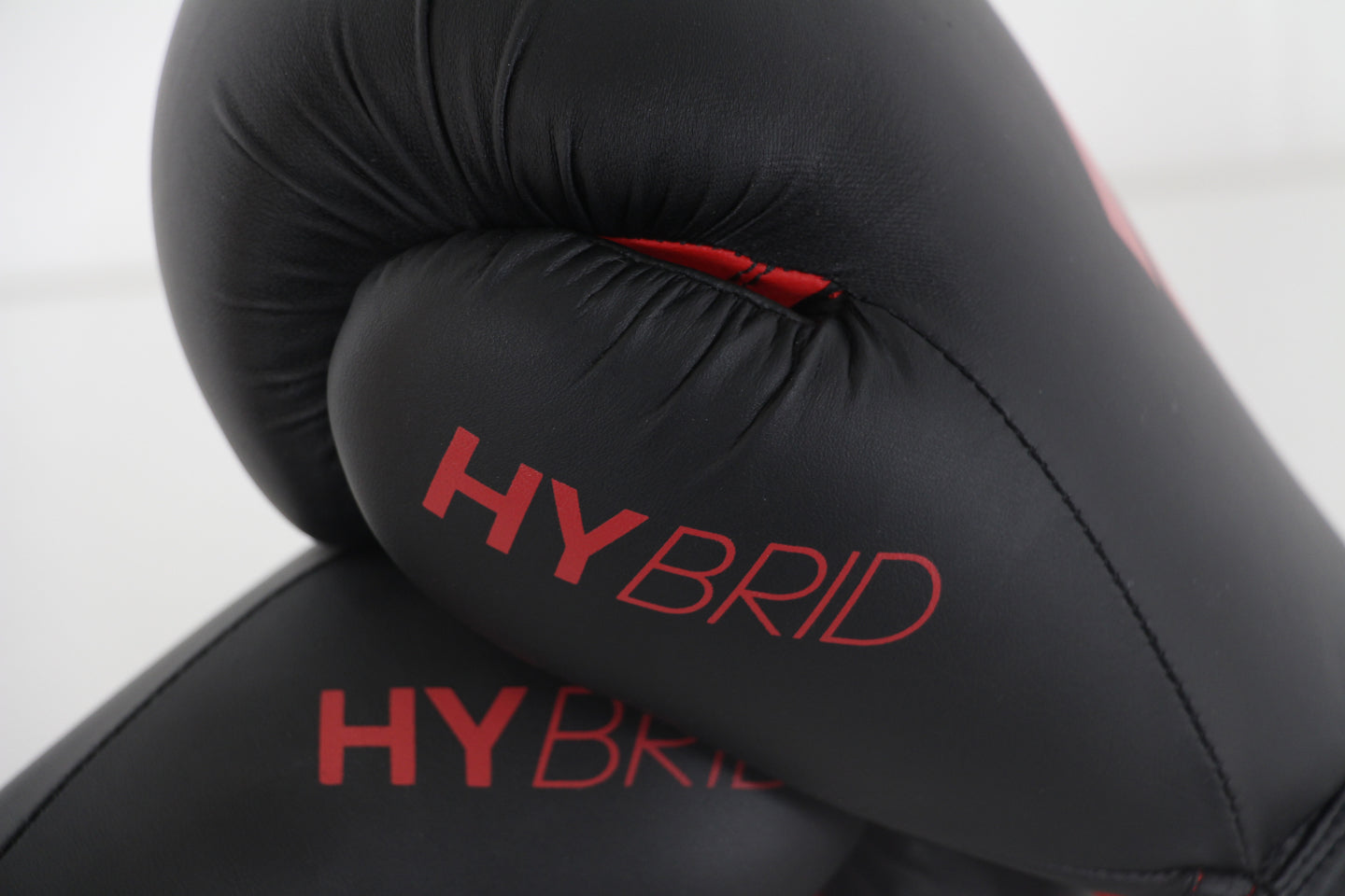 Gants de Boxe Adidas Hybrid 50 - Noir/Rouge