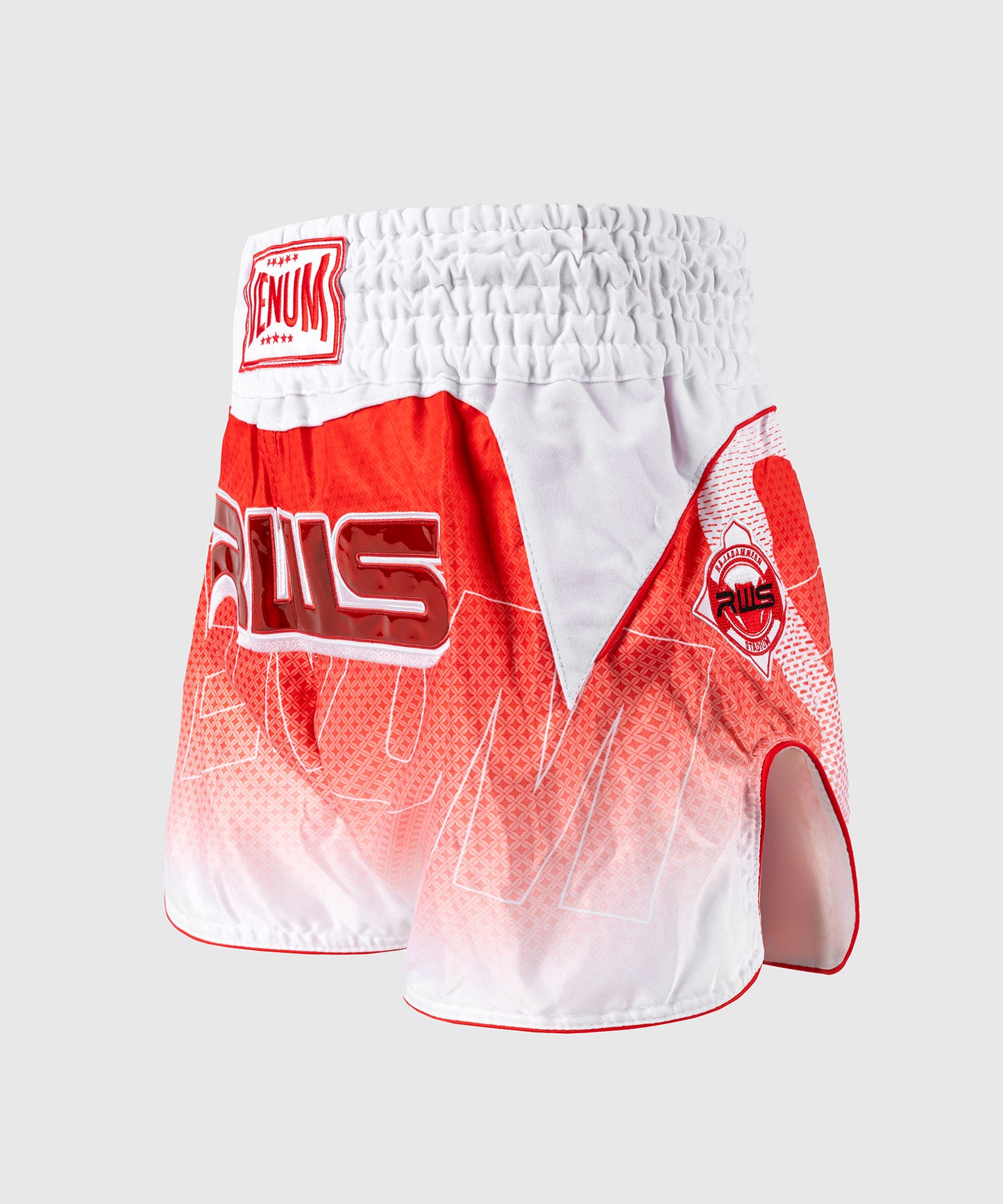 Venum x RWS 2.0 Muay Thai Shorts - White/Red