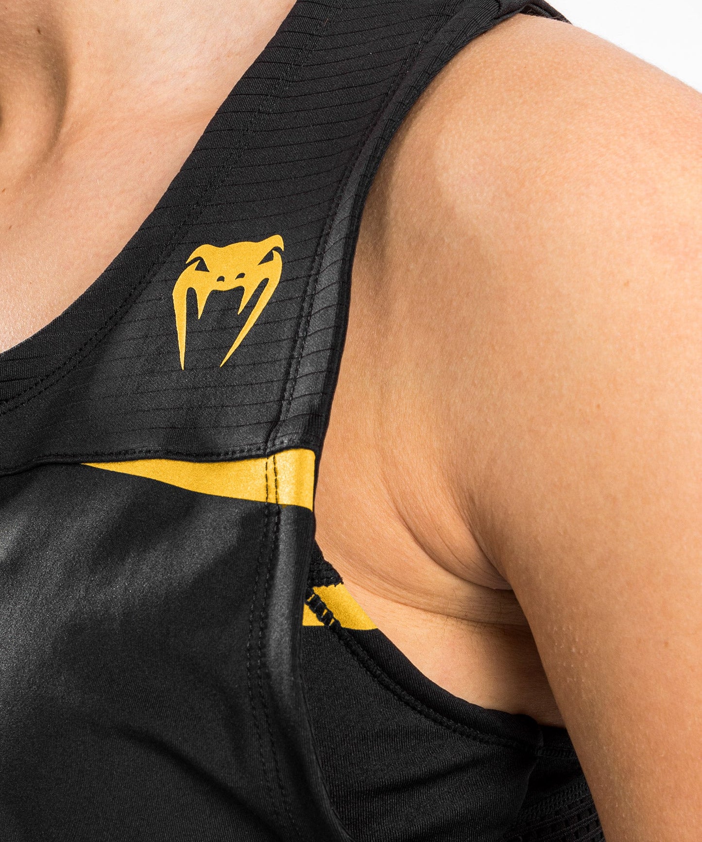 Venum Tempest 2.0 Women's Dry Tech Tank Top - Black/Gold