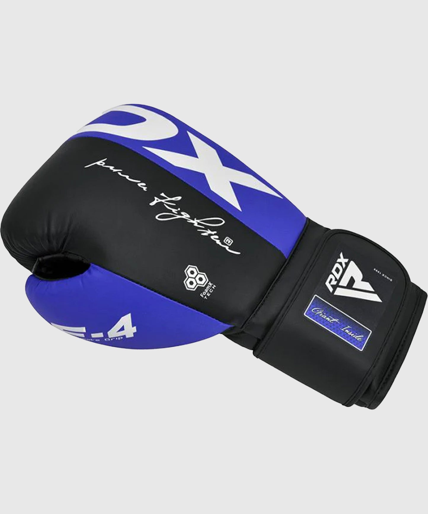 Gants de Boxe F4 RDX - Bleu/Noir