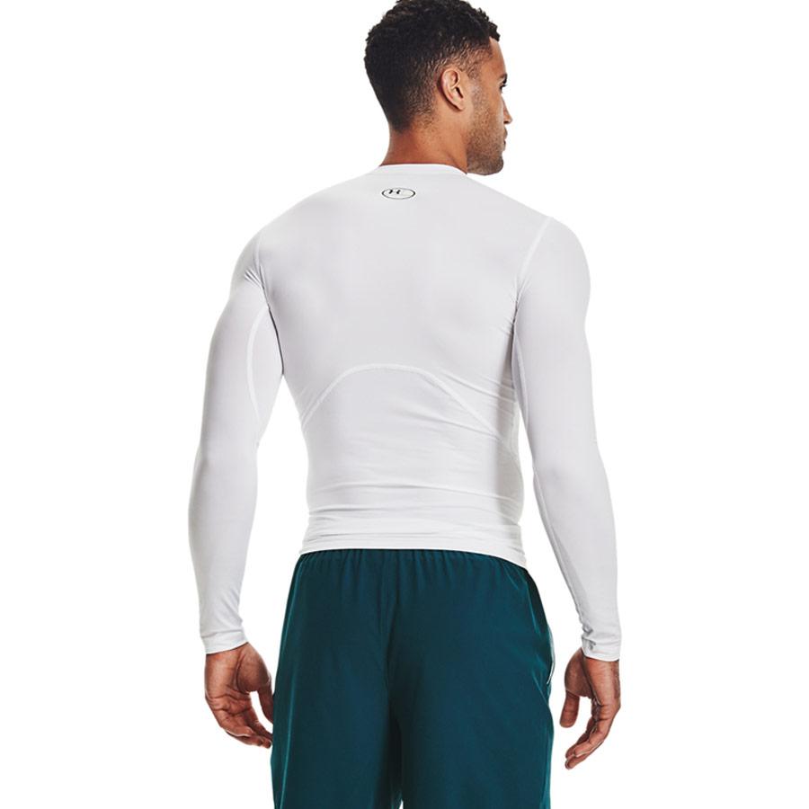 Under Armour HeatGear® Camiseta de Manga Larga – Blanco