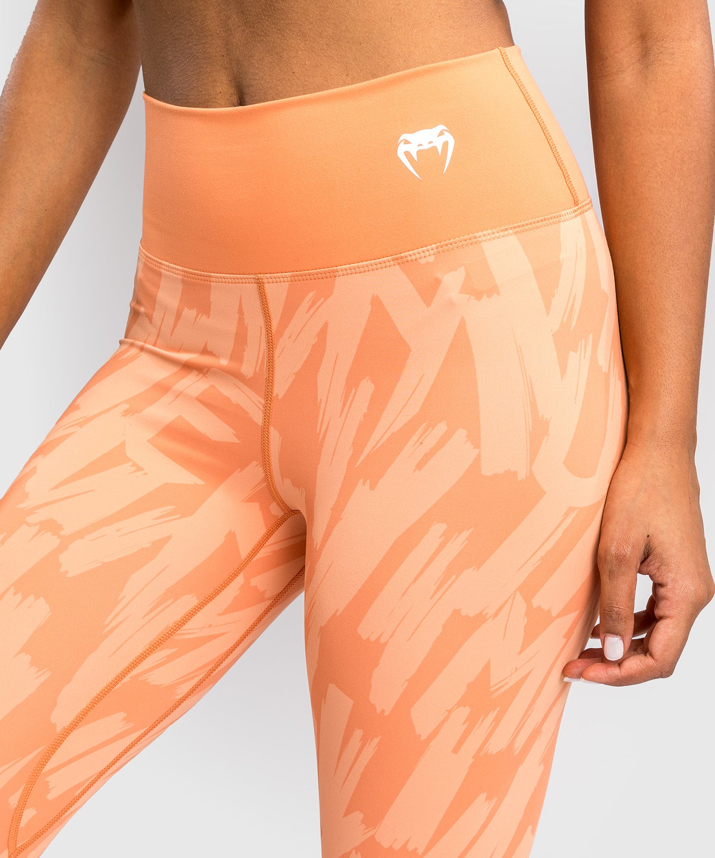 Venum Graffiti Frauen Leggings in voller Länge - Samtaprikose