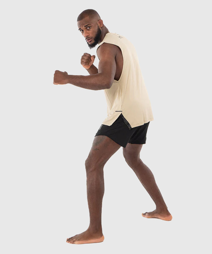 Débardeur D'Entraînement Metal Boxe Desert Storm - Beige