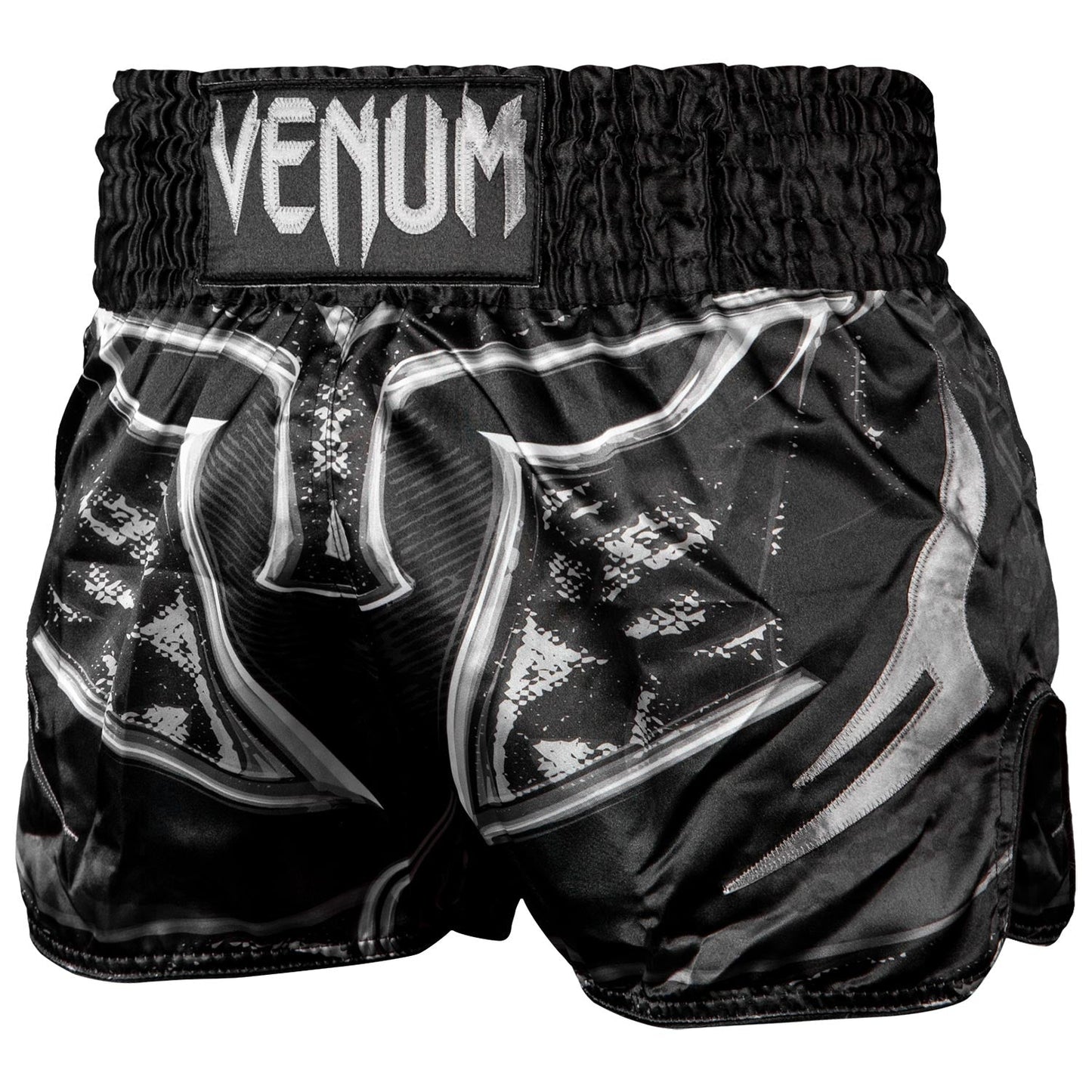 Short Muay Thai Venum Gladiator 3.0 - Noir/Gris - Exclusivité