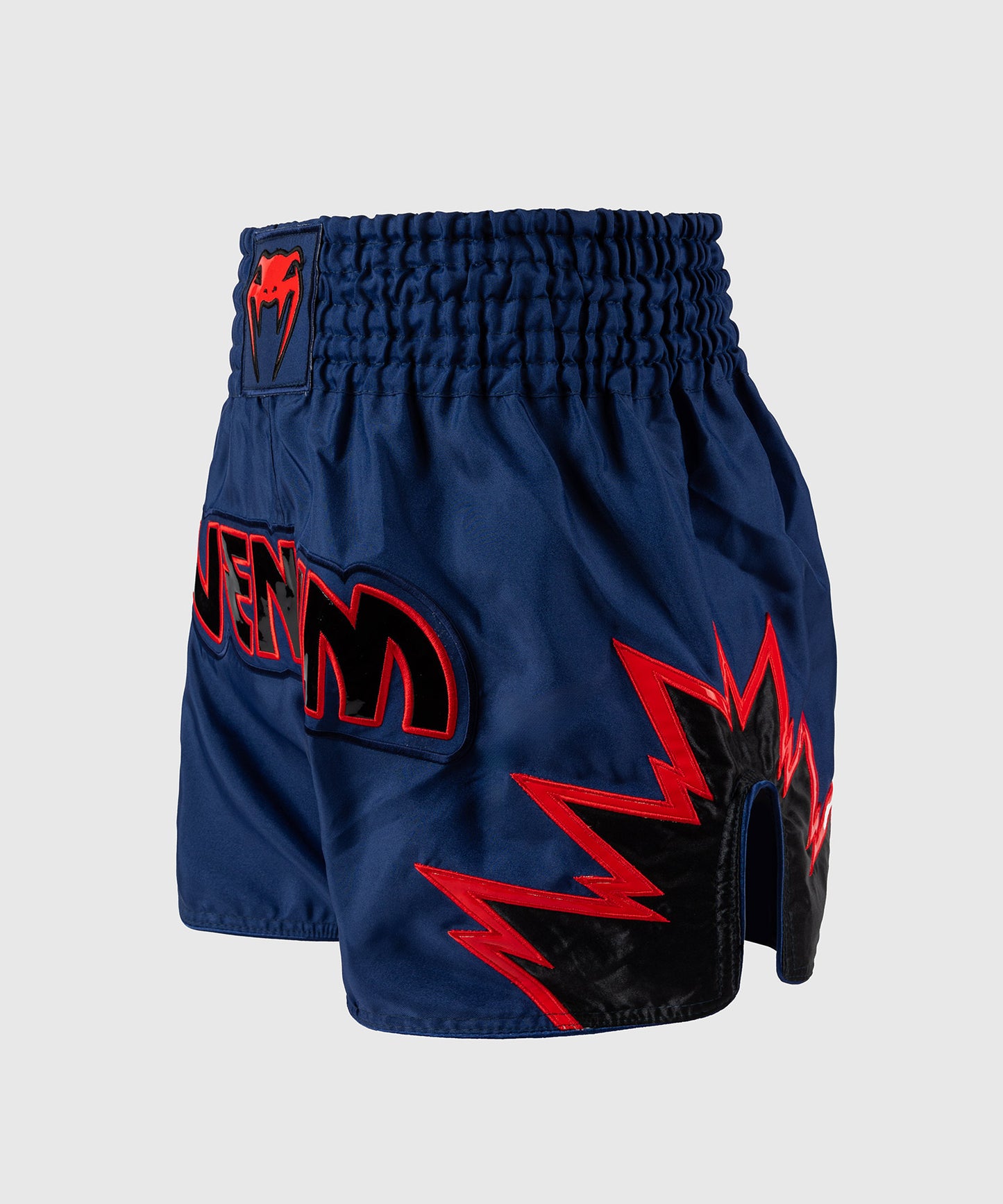 Short de Muay Thai Venum Inferno - Bleu Royal/Rouge/Noir