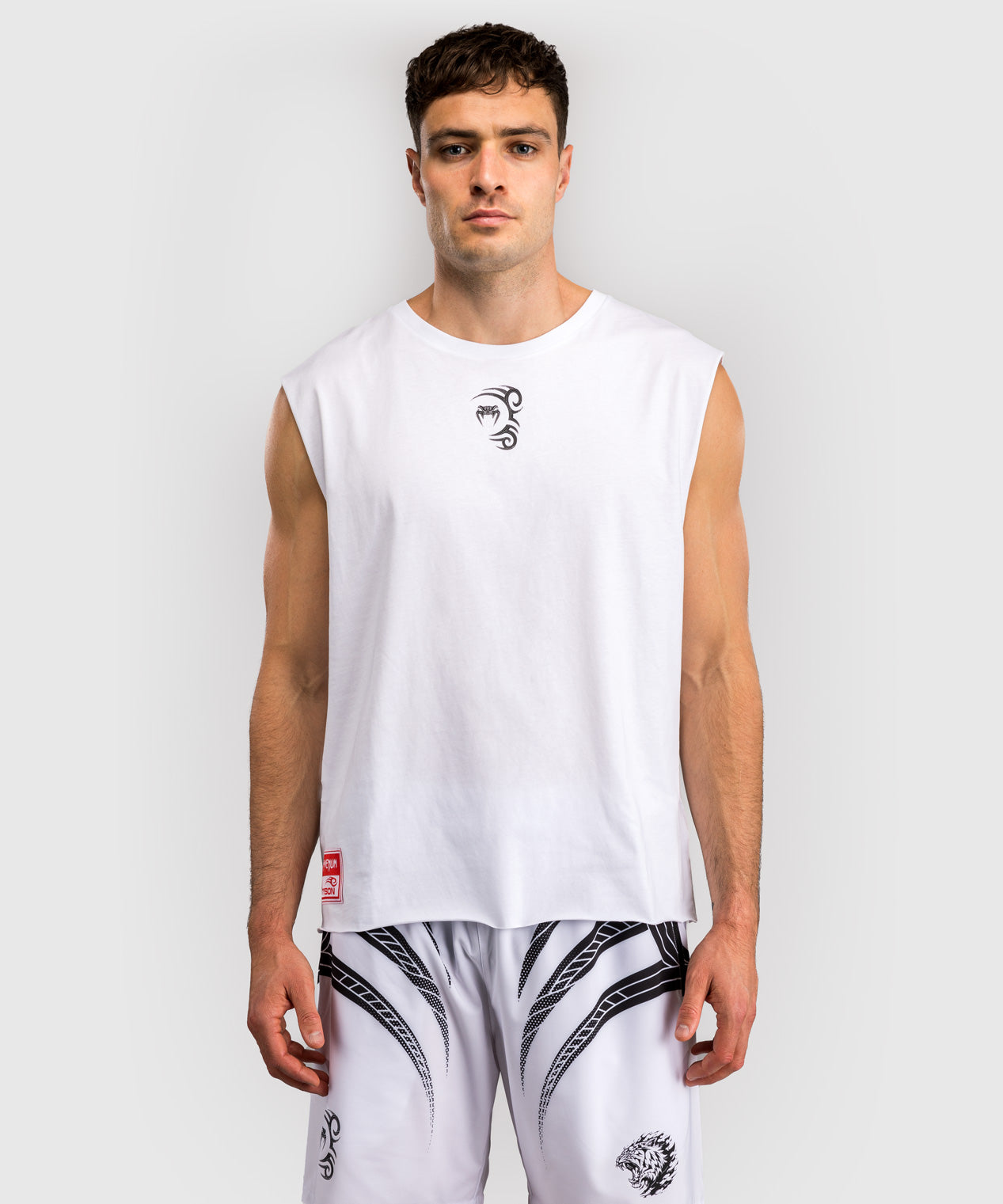 Venum x Mike Tyson Tiger Ärmelloses T-Shirt - Optisch Weiß