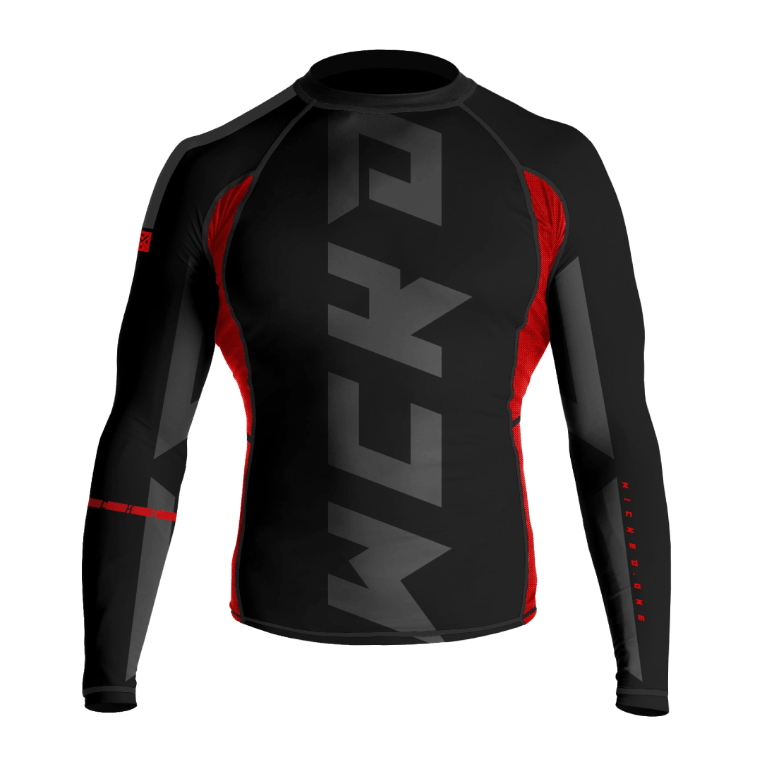 Rashguard Wicked One Reset - Noir/ Rouge