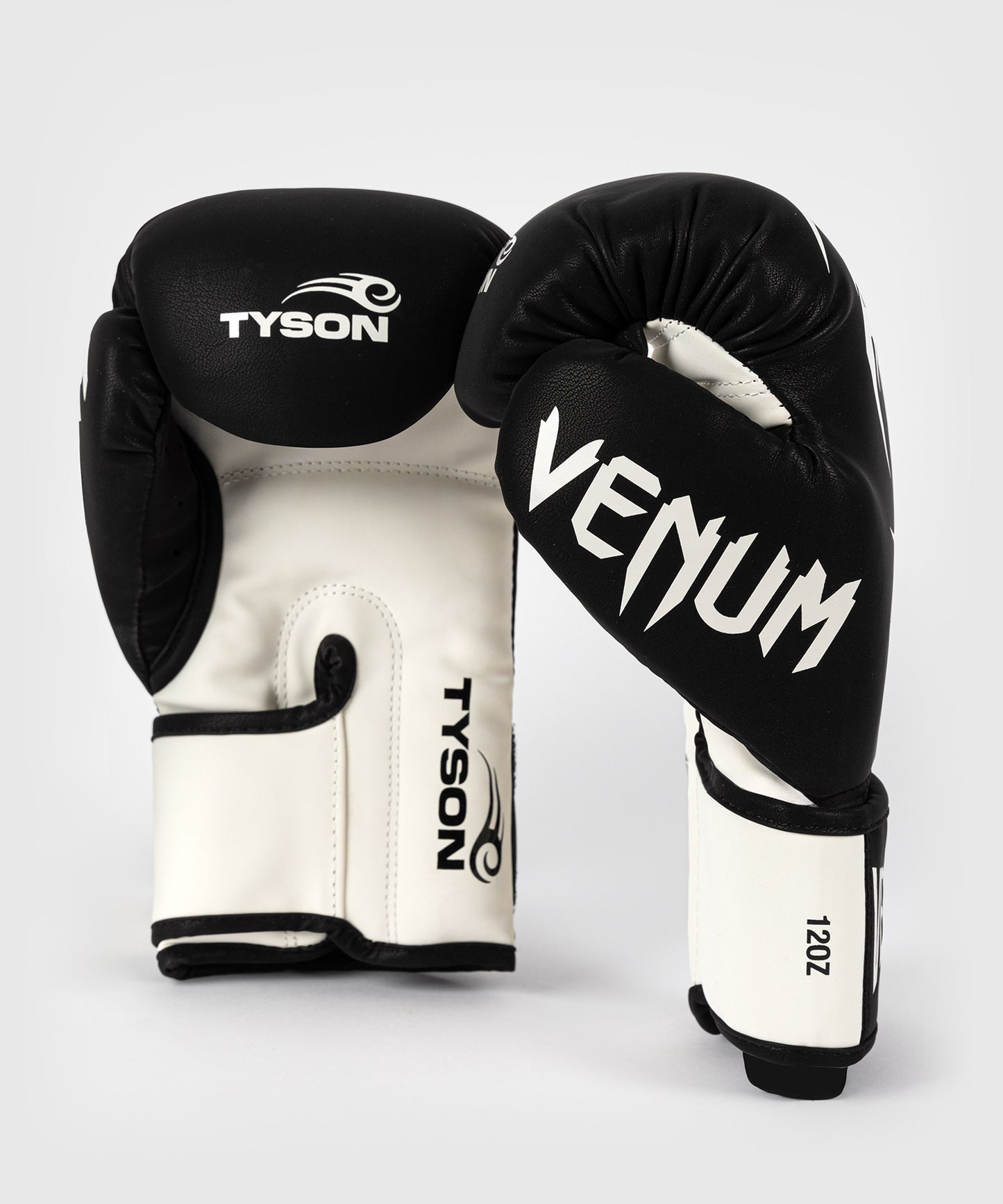 Venum Mike Tyson Replica Guantes de Boxeo - Negro Intenso/Blanco Óptico
