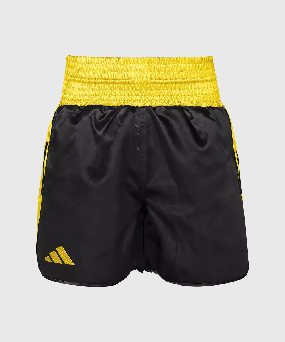 Adidas Pantalón Corto Boxeo Inglés - Negro/Dorado