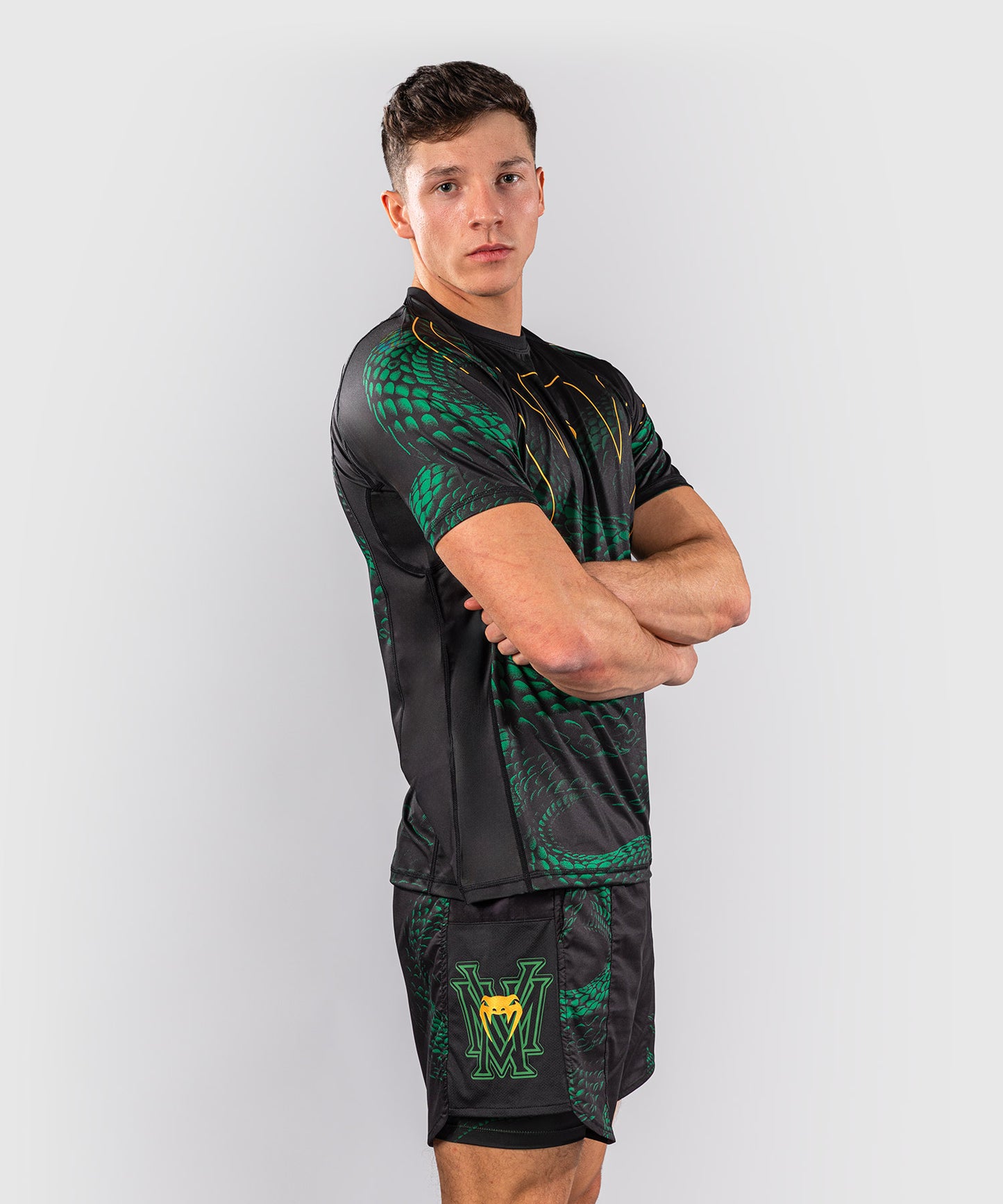 Venum Matupa Camiseta Dry Tech - Negro/Verde/Oro